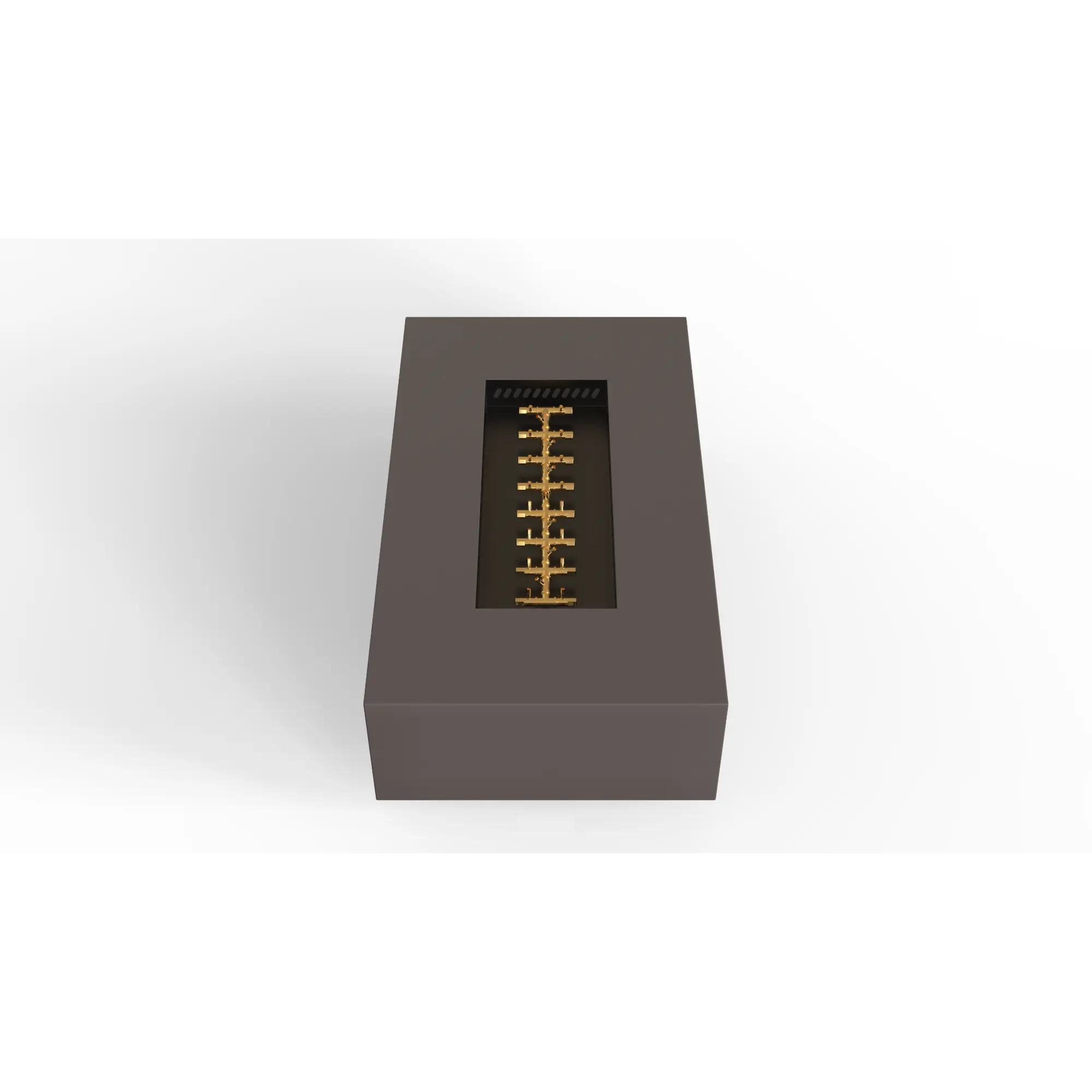 R60 AON 60″ Rectangular Steel Gas Fire Table – Warming Trends