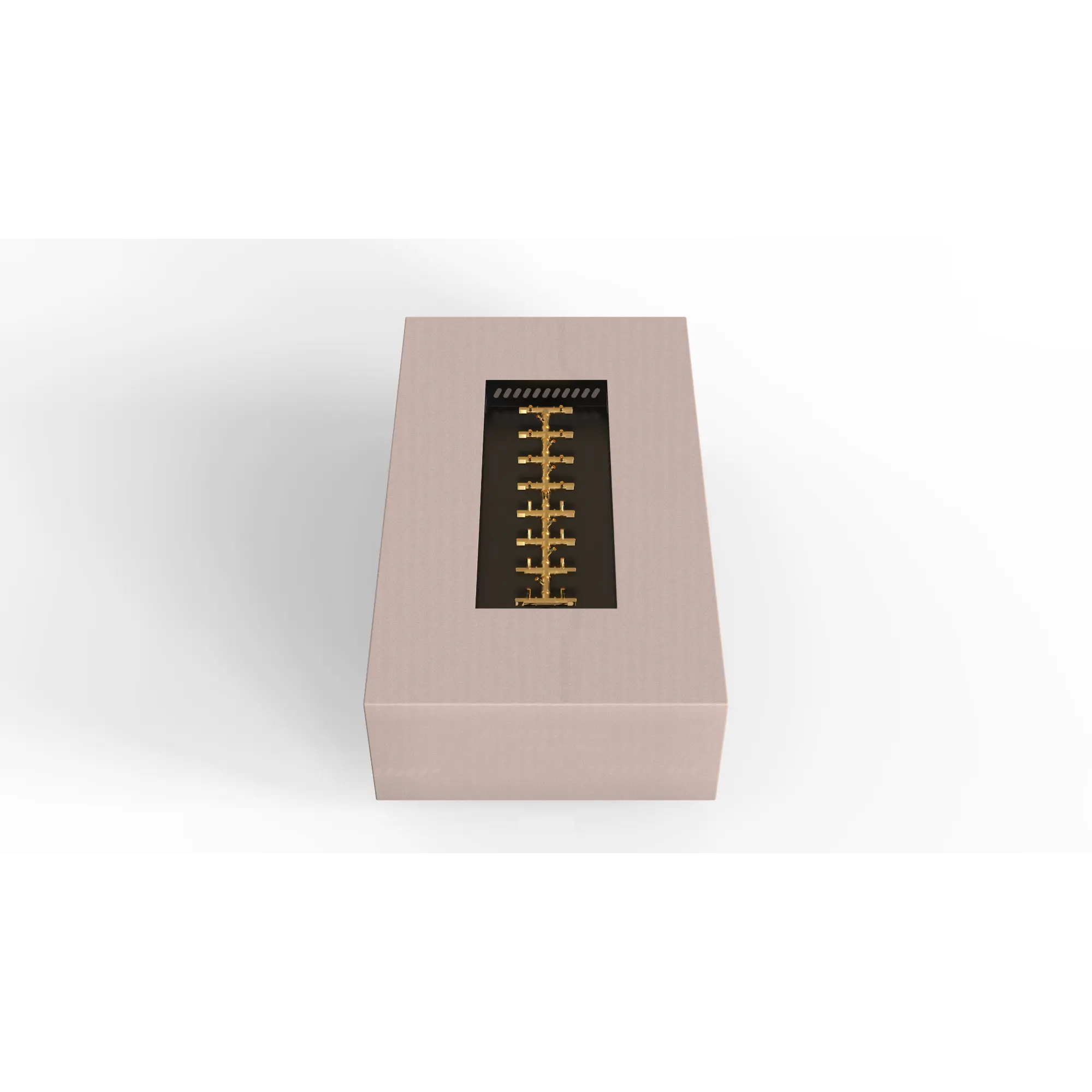 R60 AON 60″ Rectangular Steel Gas Fire Table – Warming Trends