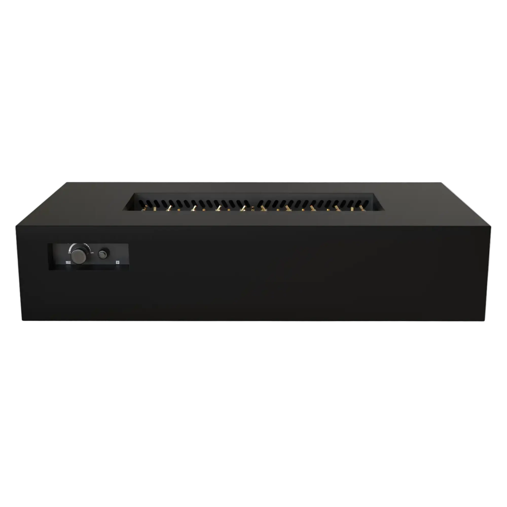 R72 AON 72″ Rectangular Steel Gas Fire Table – Warming Trends Warming Trends