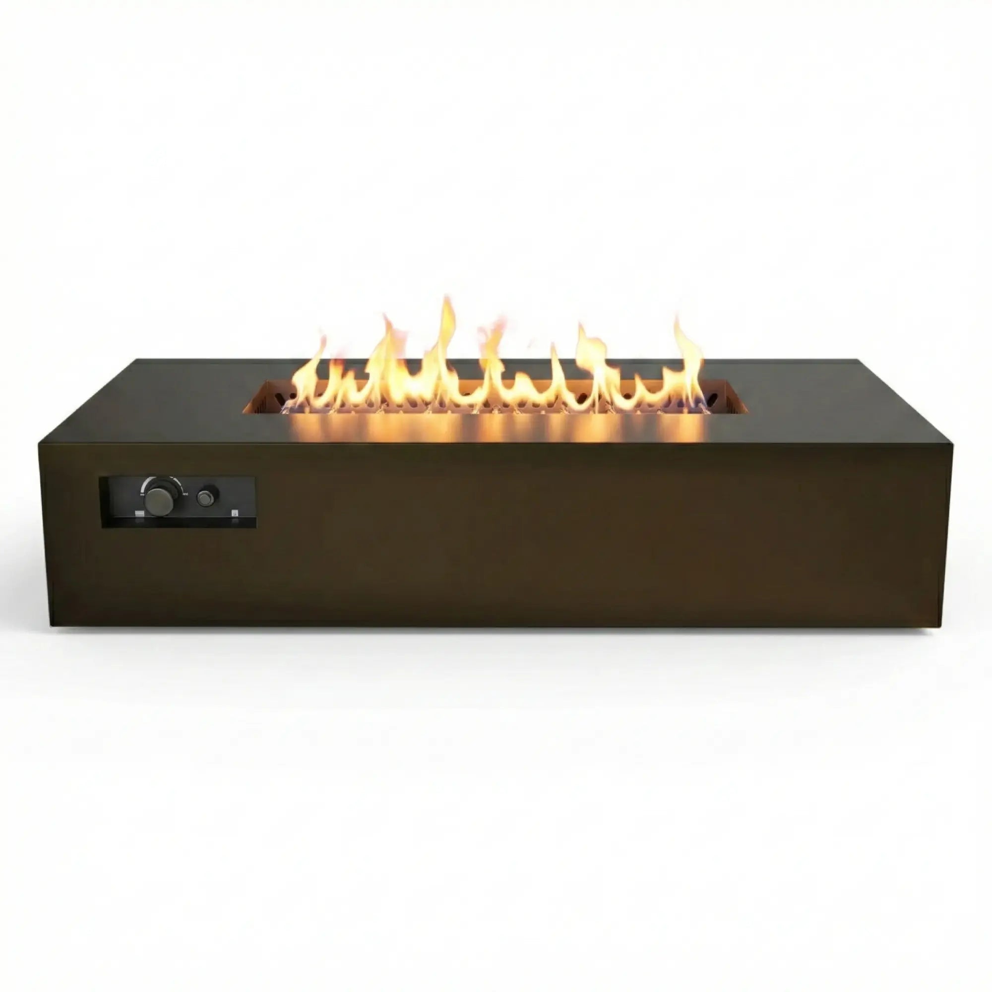 R72 AON 72″ Rectangular Steel Gas Fire Table – Warming Trends