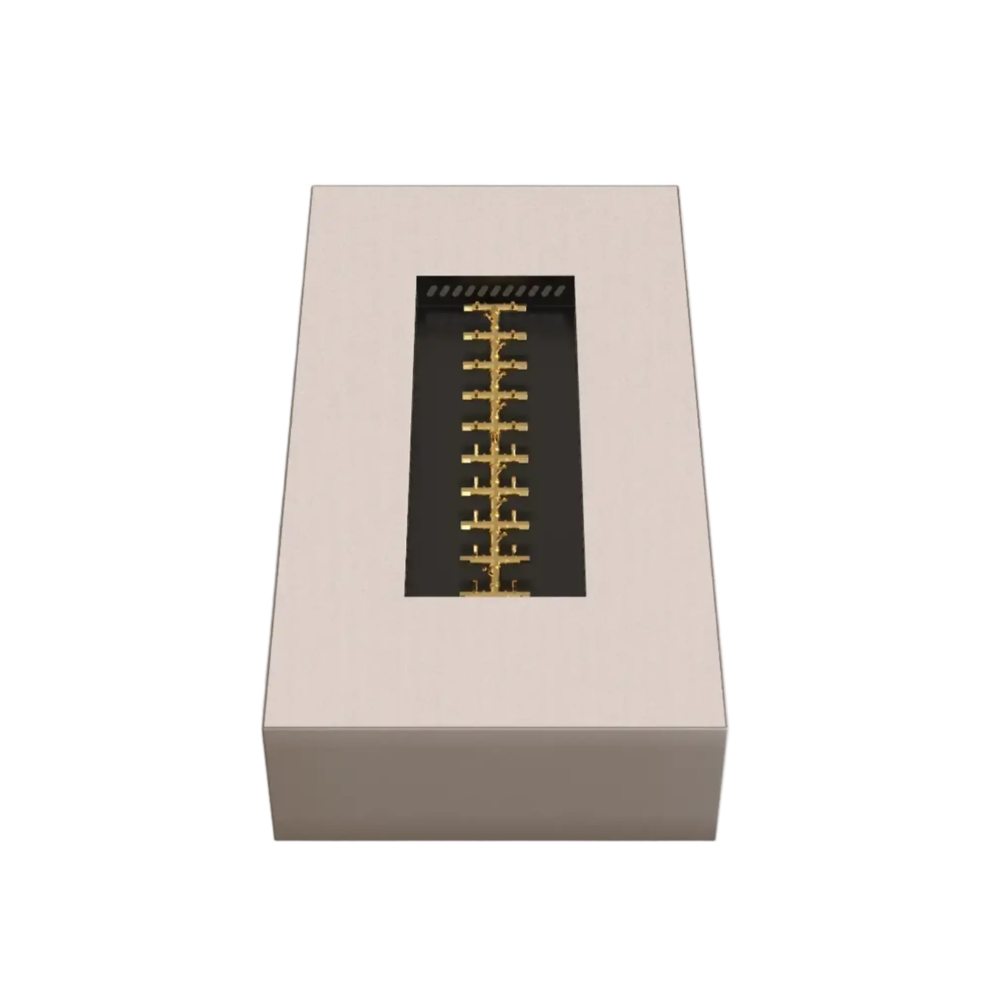 R72 AON 72″ Rectangular Steel Gas Fire Table – Warming Trends Warming Trends