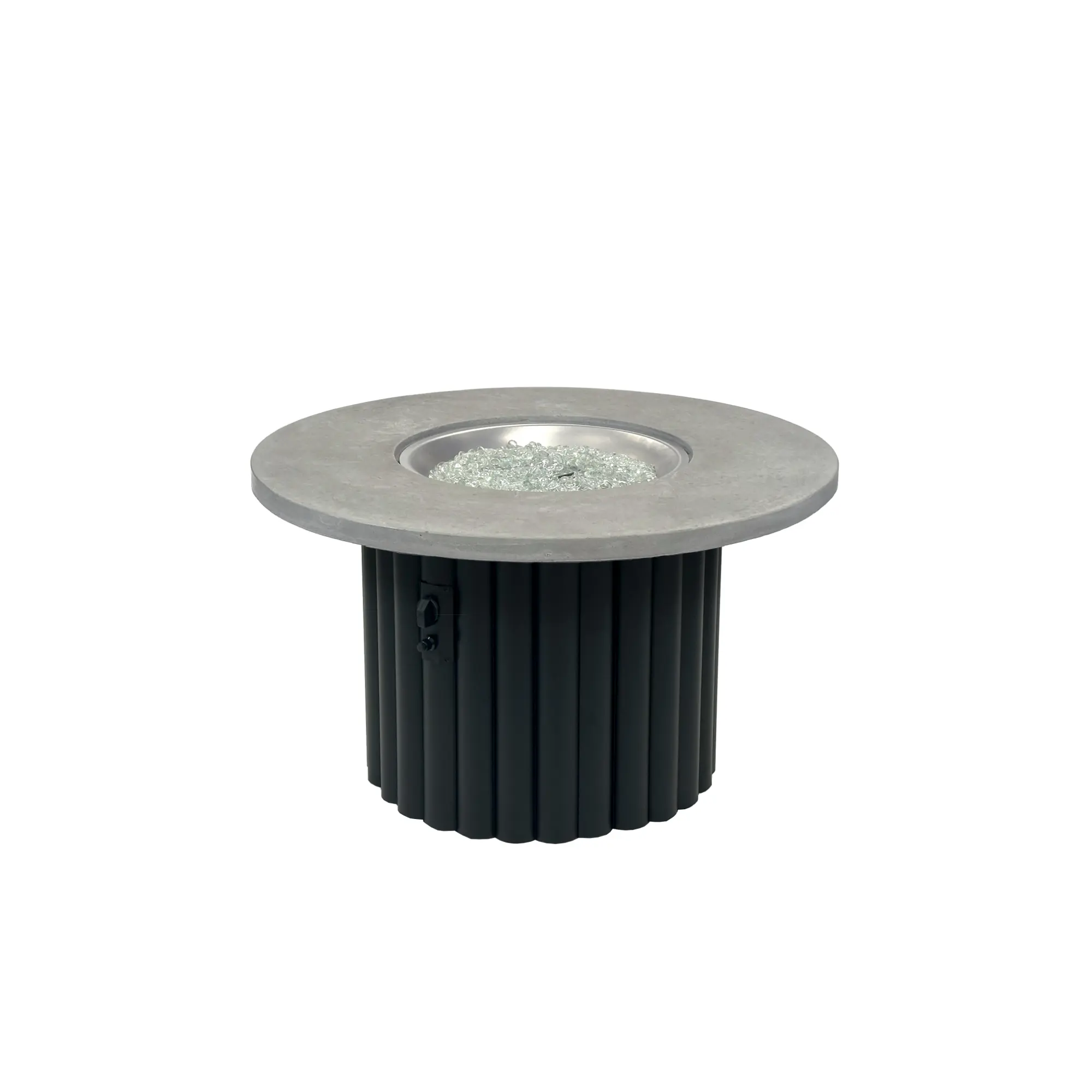 Reverie 42" Round Gas Fire Pit Table - The Outdoor GreatRoom Company