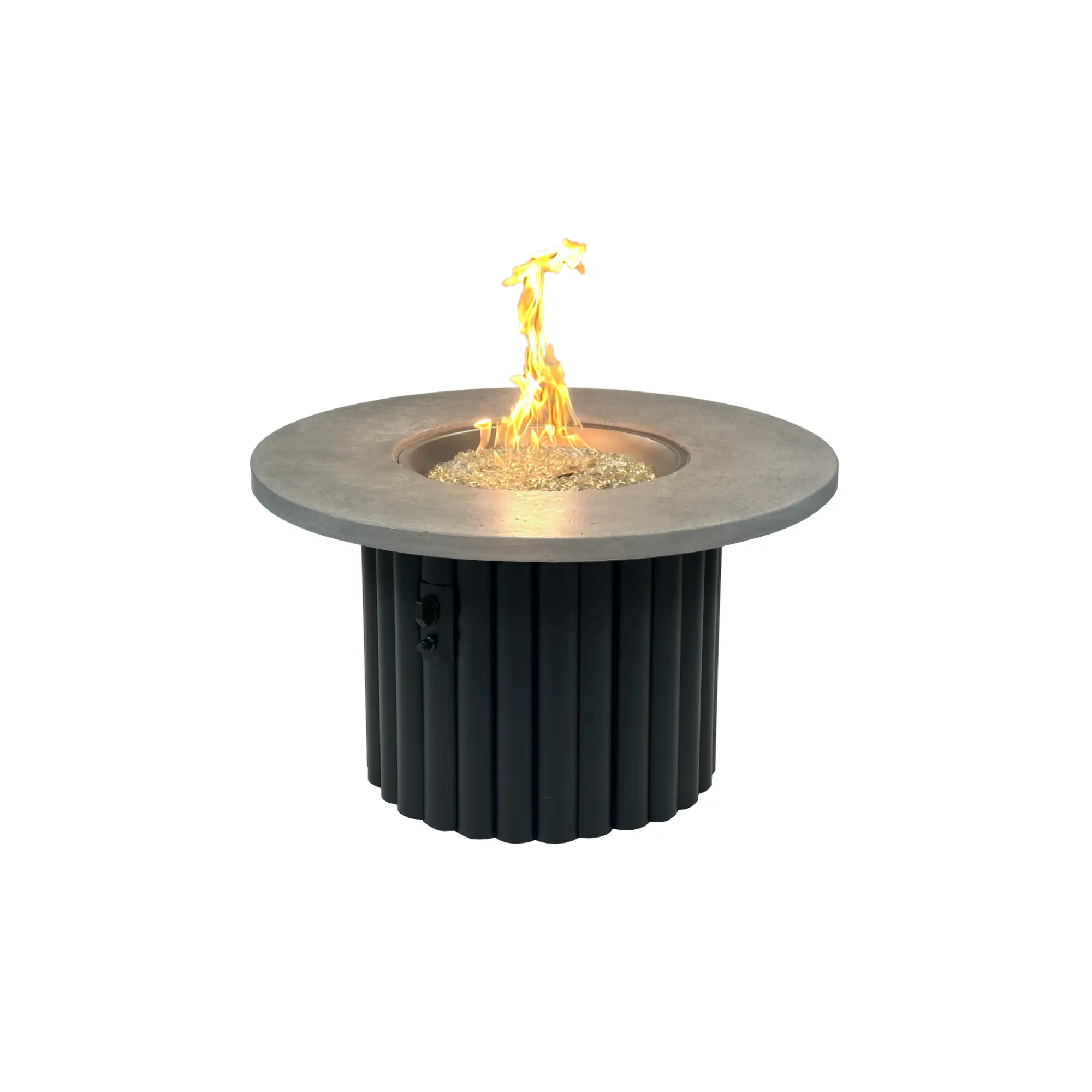 Reverie 42" Round Gas Fire Pit Table - The Outdoor GreatRoom Company