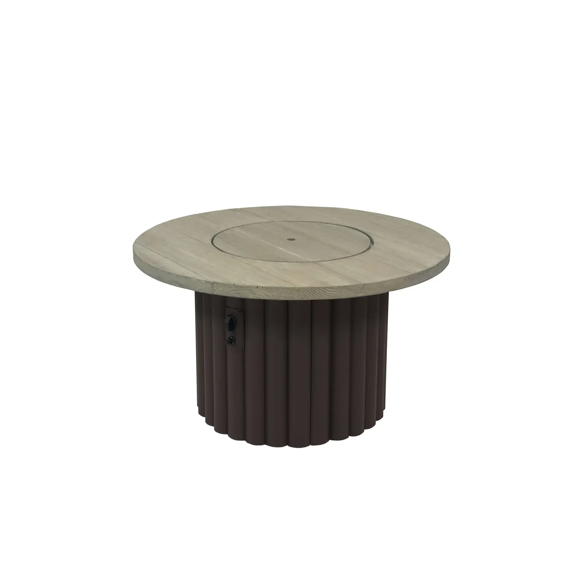 Reverie 42" Round Gas Fire Pit Table - The Outdoor GreatRoom Company The Outdoor GreatRoom Company