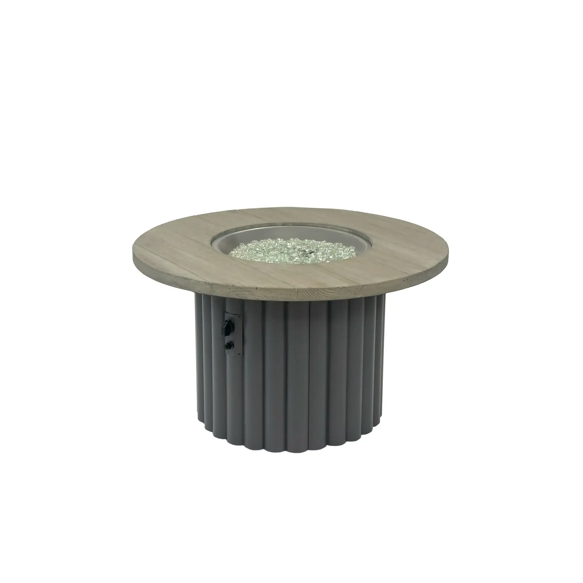 Reverie 42" Round Gas Fire Pit Table - The Outdoor GreatRoom Company The Outdoor GreatRoom Company