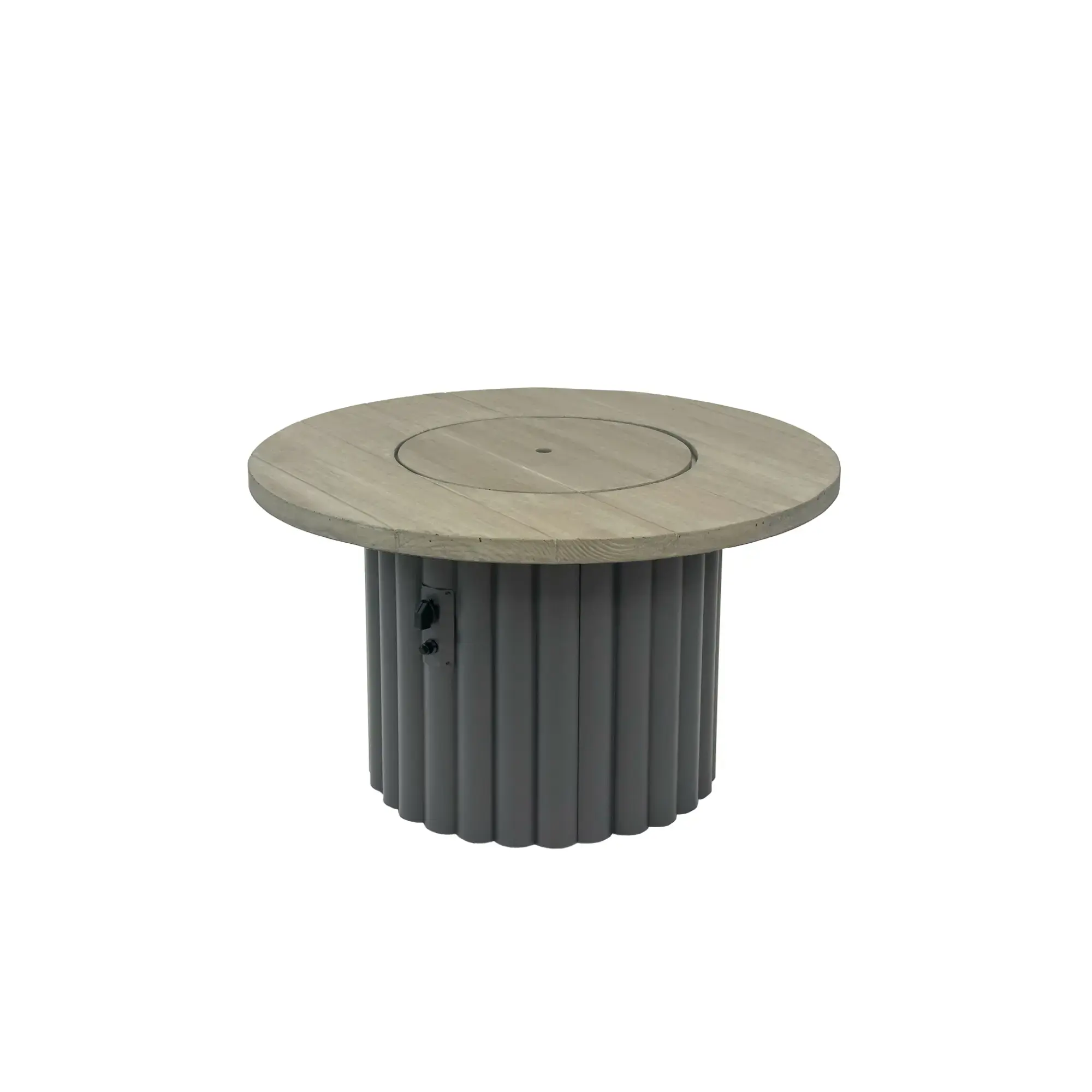 Reverie 42" Round Gas Fire Pit Table - The Outdoor GreatRoom Company The Outdoor GreatRoom Company