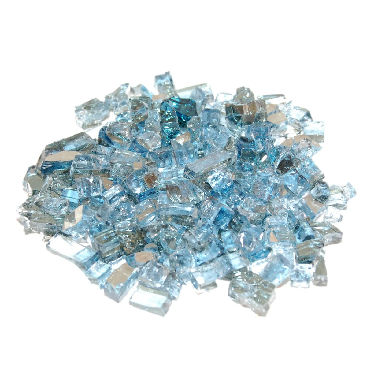 American Fyre Designs Reflective Fyre Glass - Caribbean Blue American Fyre Designs