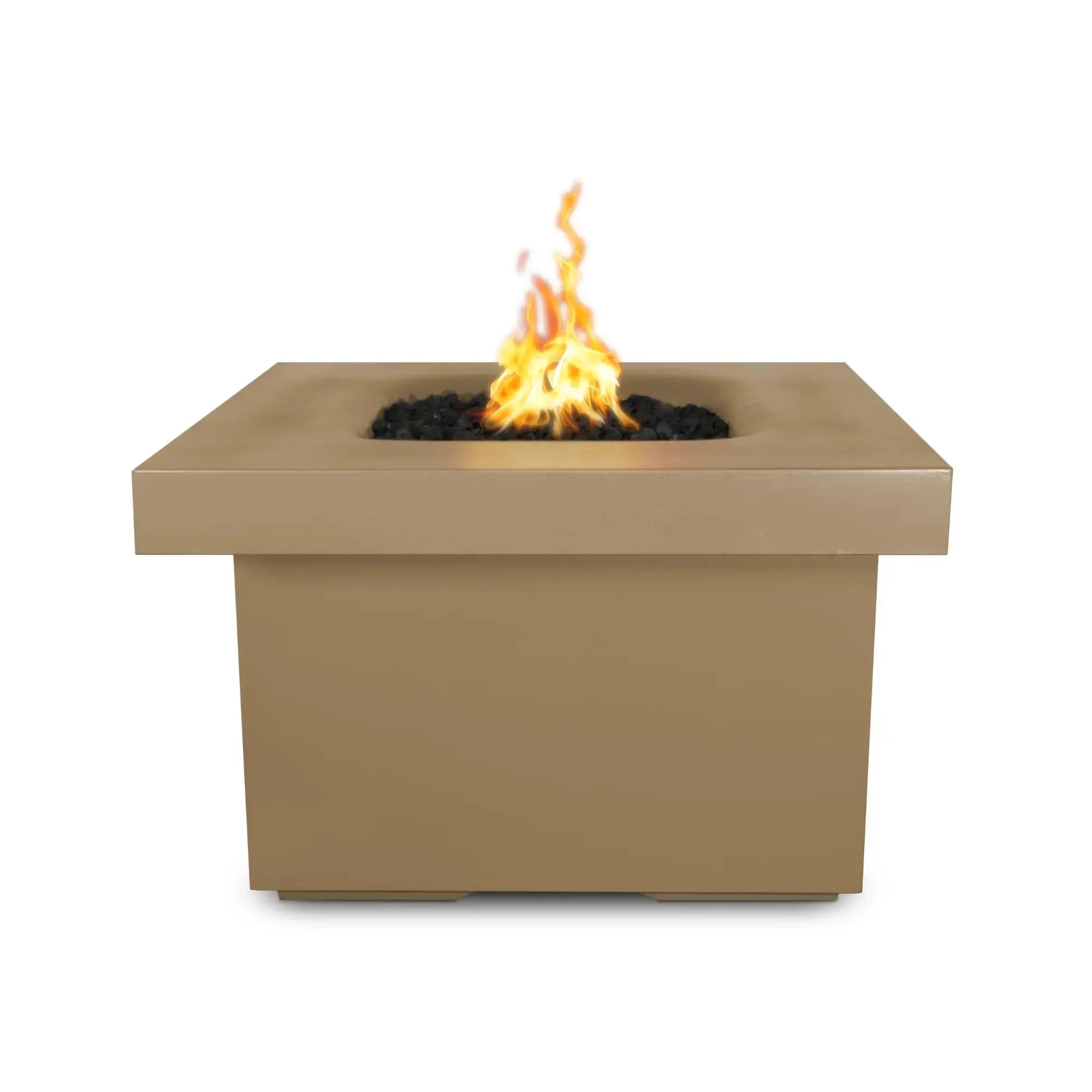 Square Ramona 36" Concrete Gas Fire Table – The Outdoor Plus The Outdoor Plus