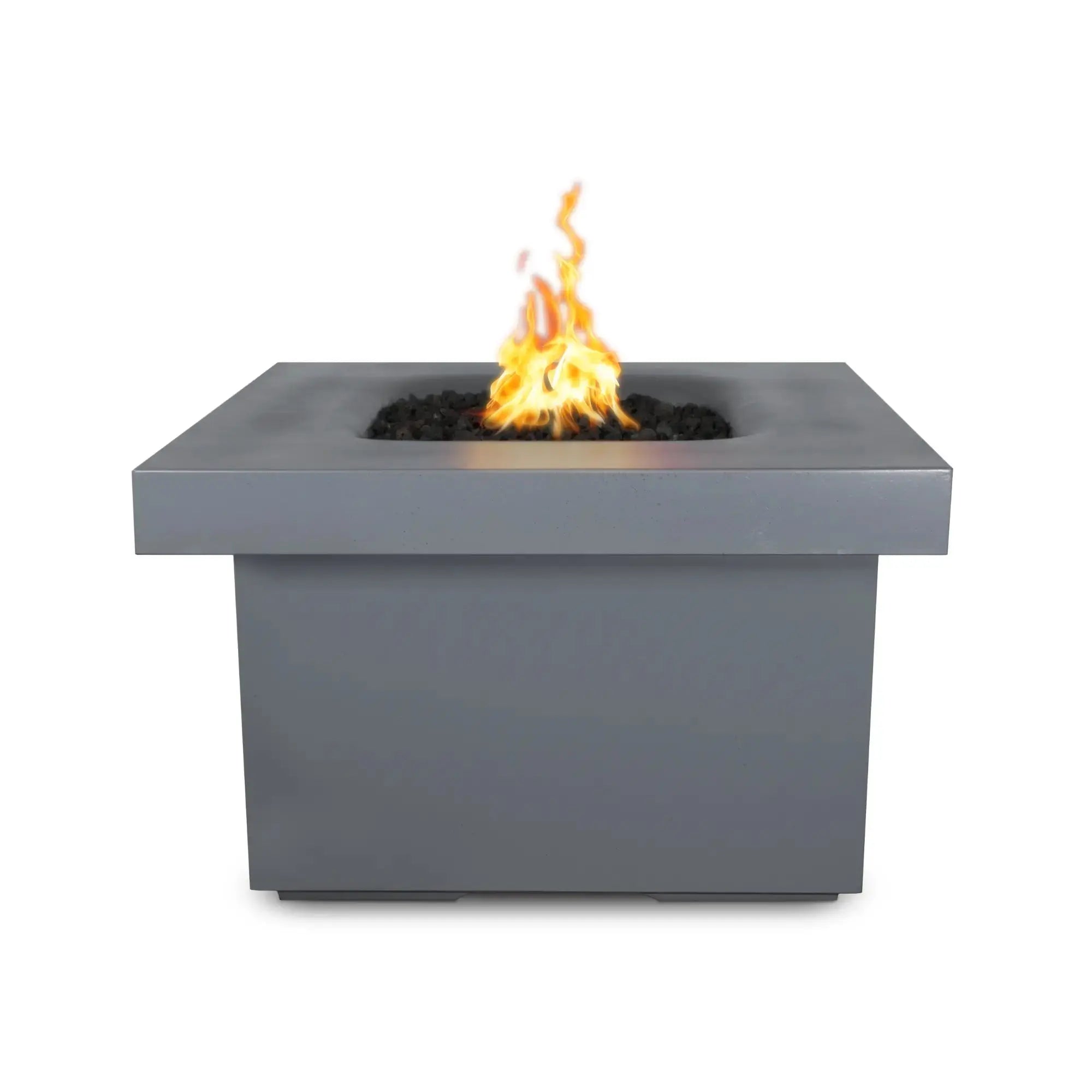 Square Ramona 36" Concrete Gas Fire Table – The Outdoor Plus The Outdoor Plus