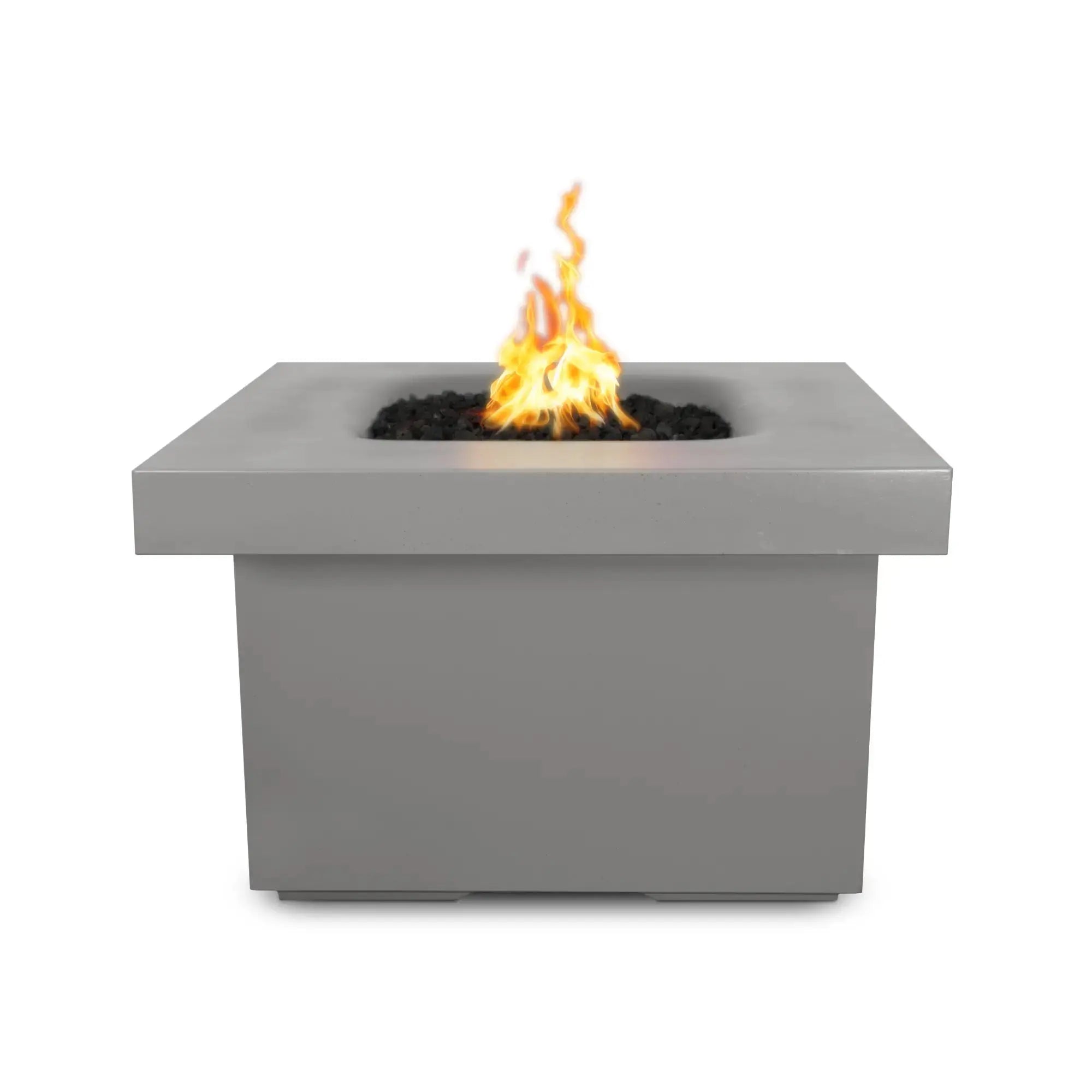 Square Ramona 36" Concrete Gas Fire Table – The Outdoor Plus The Outdoor Plus
