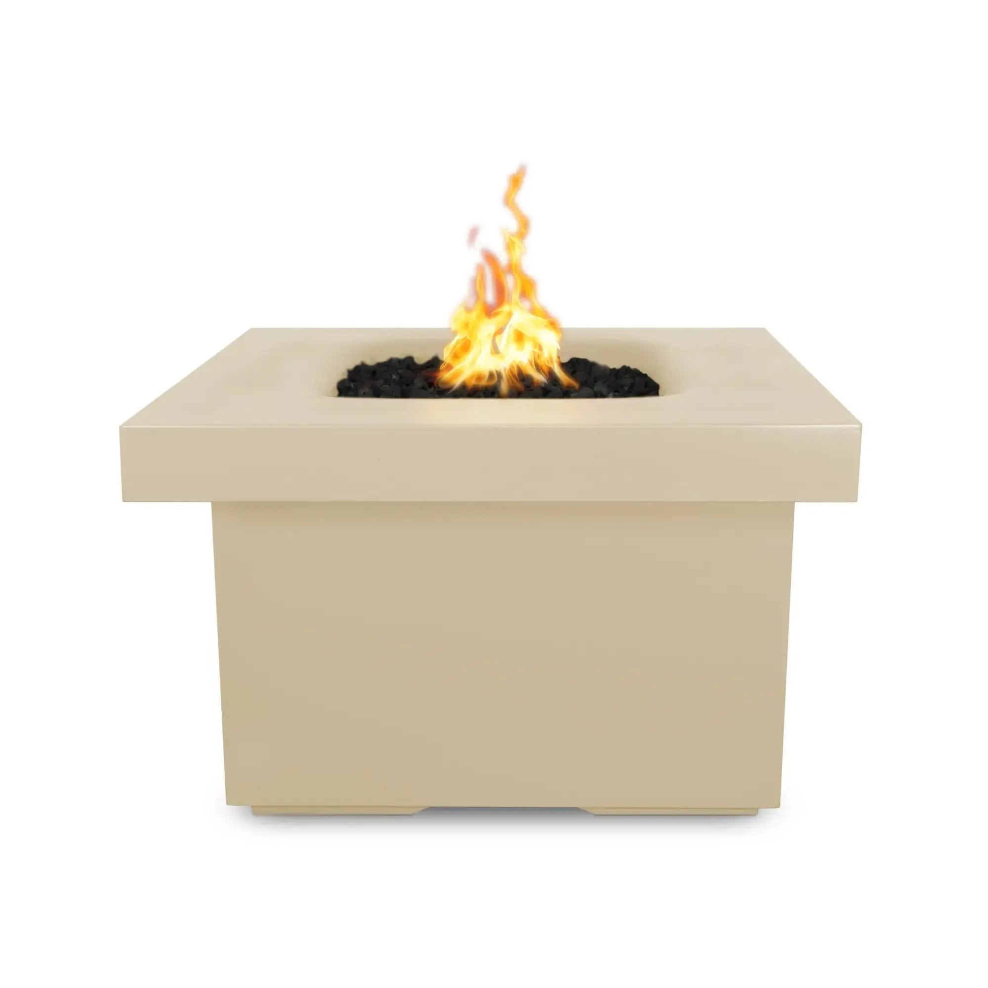 Square Ramona 36" Concrete Gas Fire Table – The Outdoor Plus The Outdoor Plus