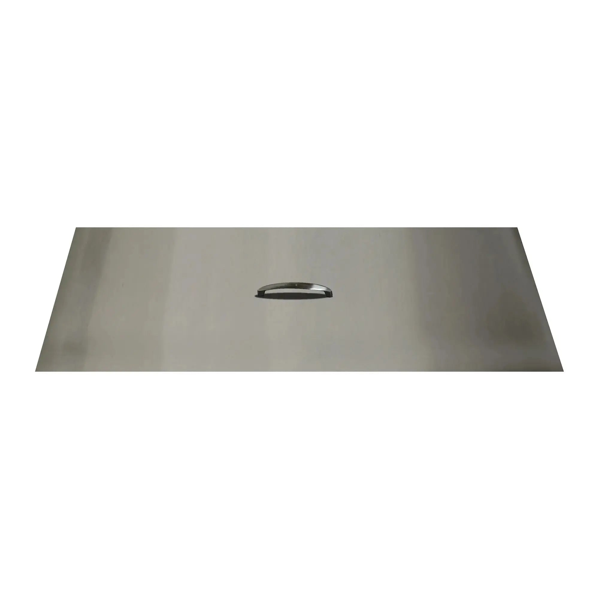 The Outdoor Plus 12″ x 50″ Rectangular Stainless Steel Burn Area Cover – Stainless Steel Handle – OPT-RC1250 The Outdoor Plus