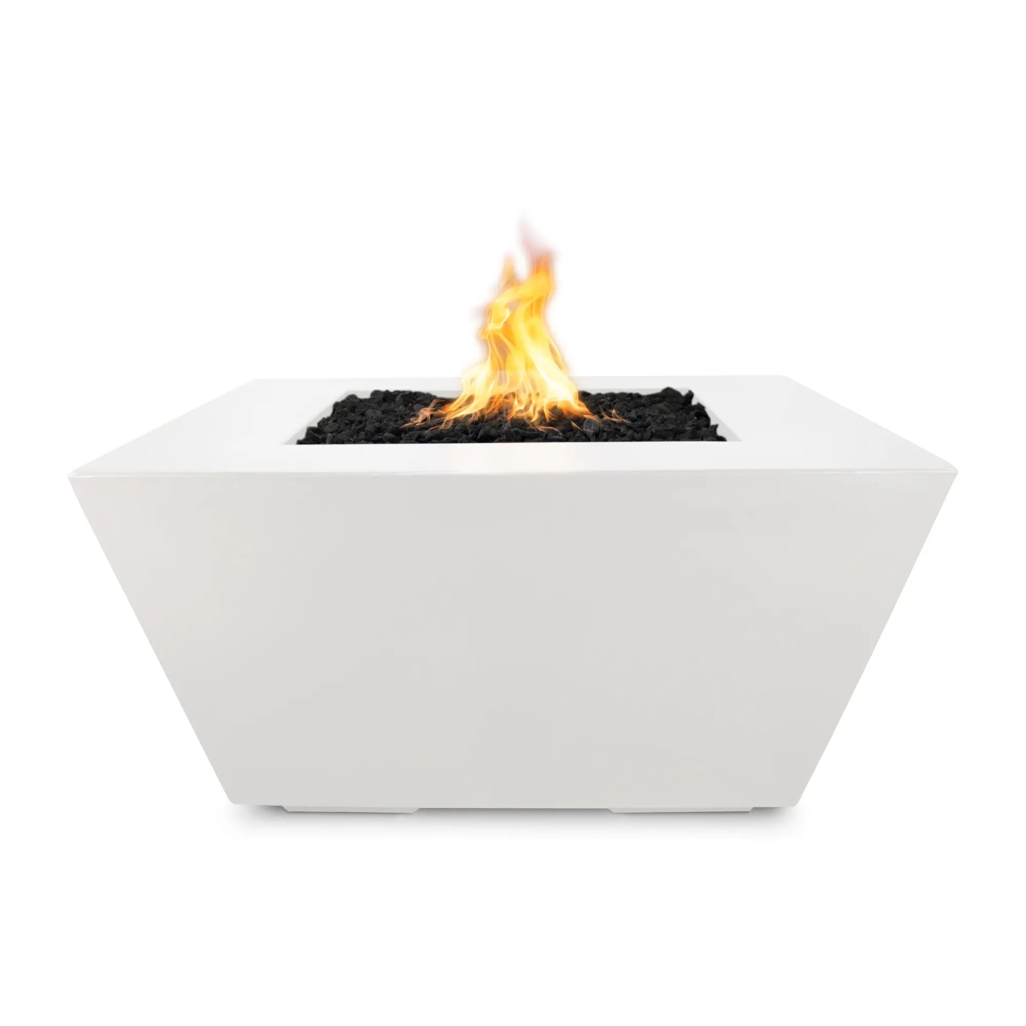Redan 36" Square Concrete Gas Fire Pit – The Outdoor Plus The Outdoor Plus