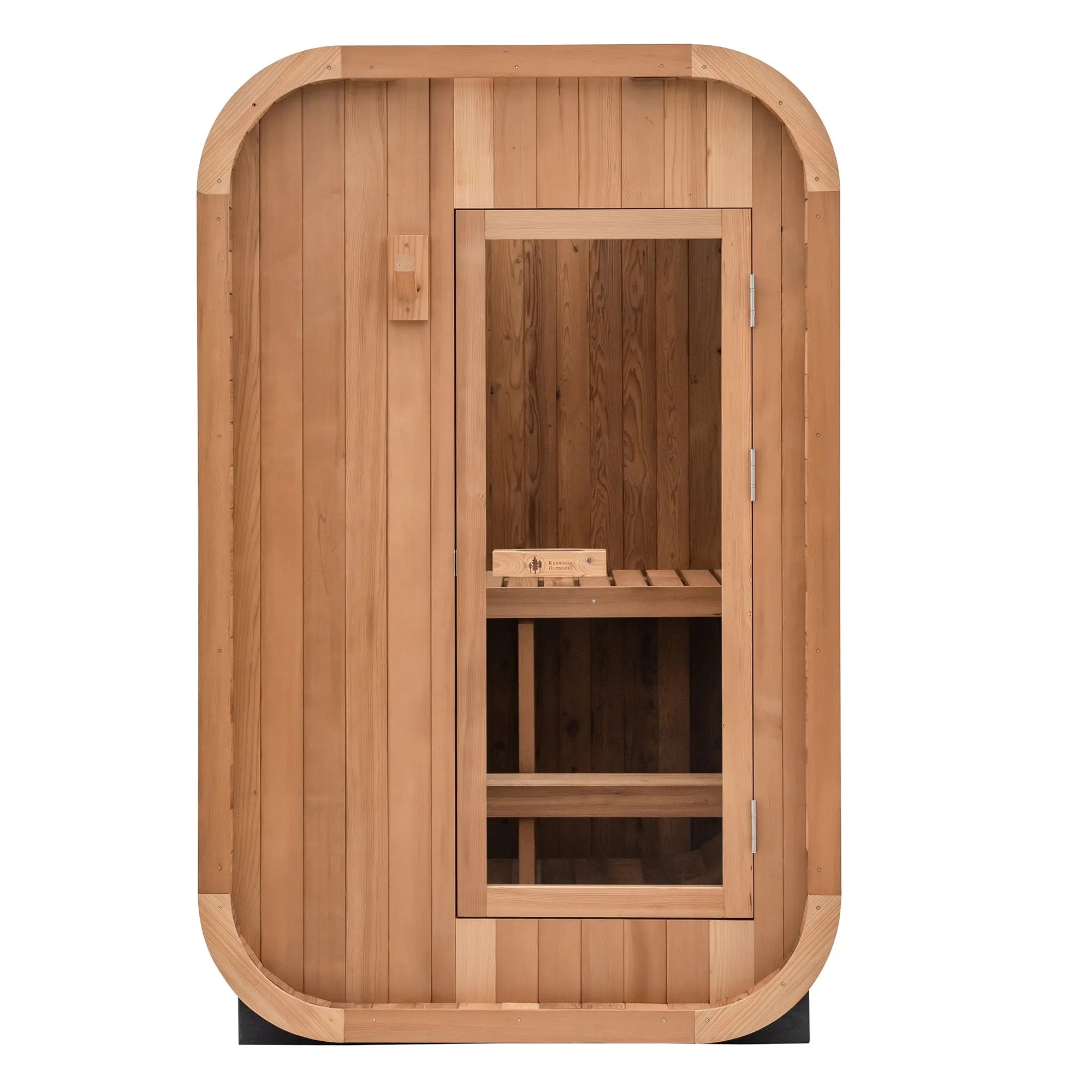 Redwood Outdoors Duo Outdoor Sauna - 2 Person - Harvia KIP 8kW Heater Redwood Outdoors