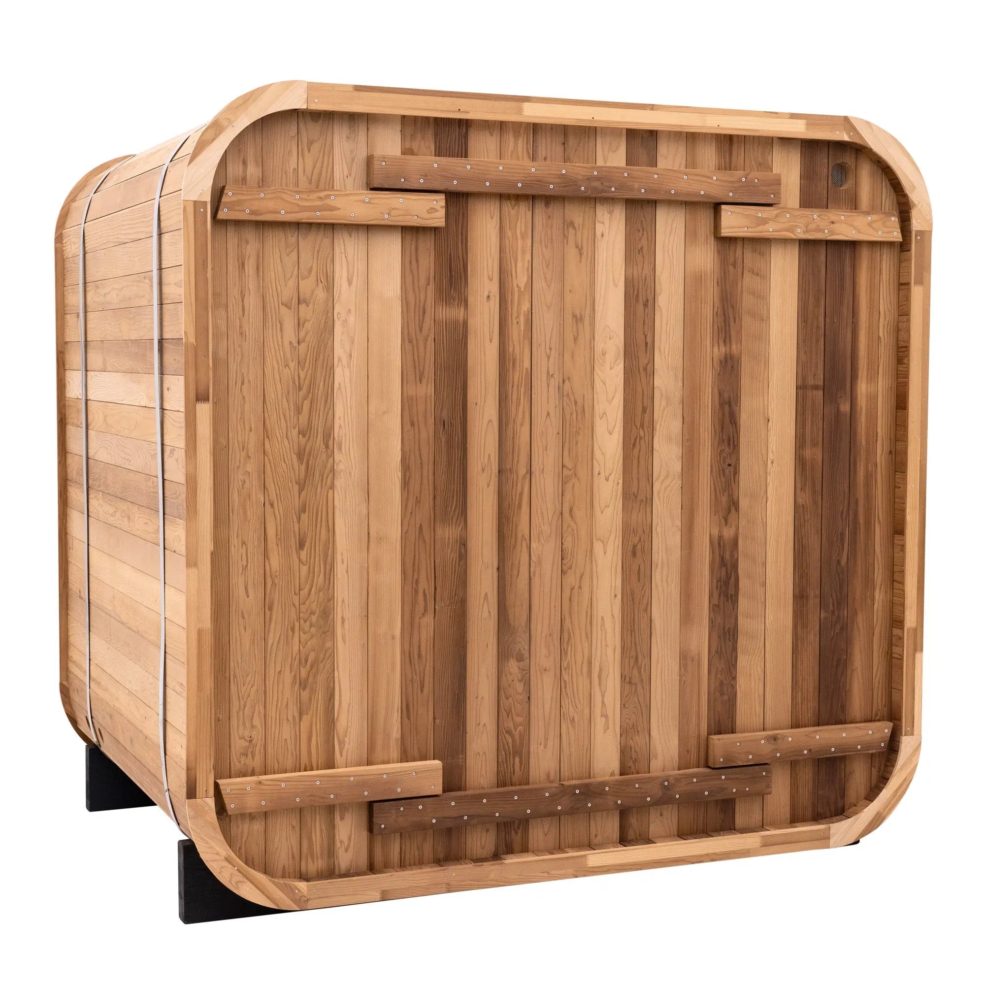 Redwood Outdoors Summit Outdoor Sauna - 6 Person - Harvia KIP 8kW Heater Redwood Outdoors