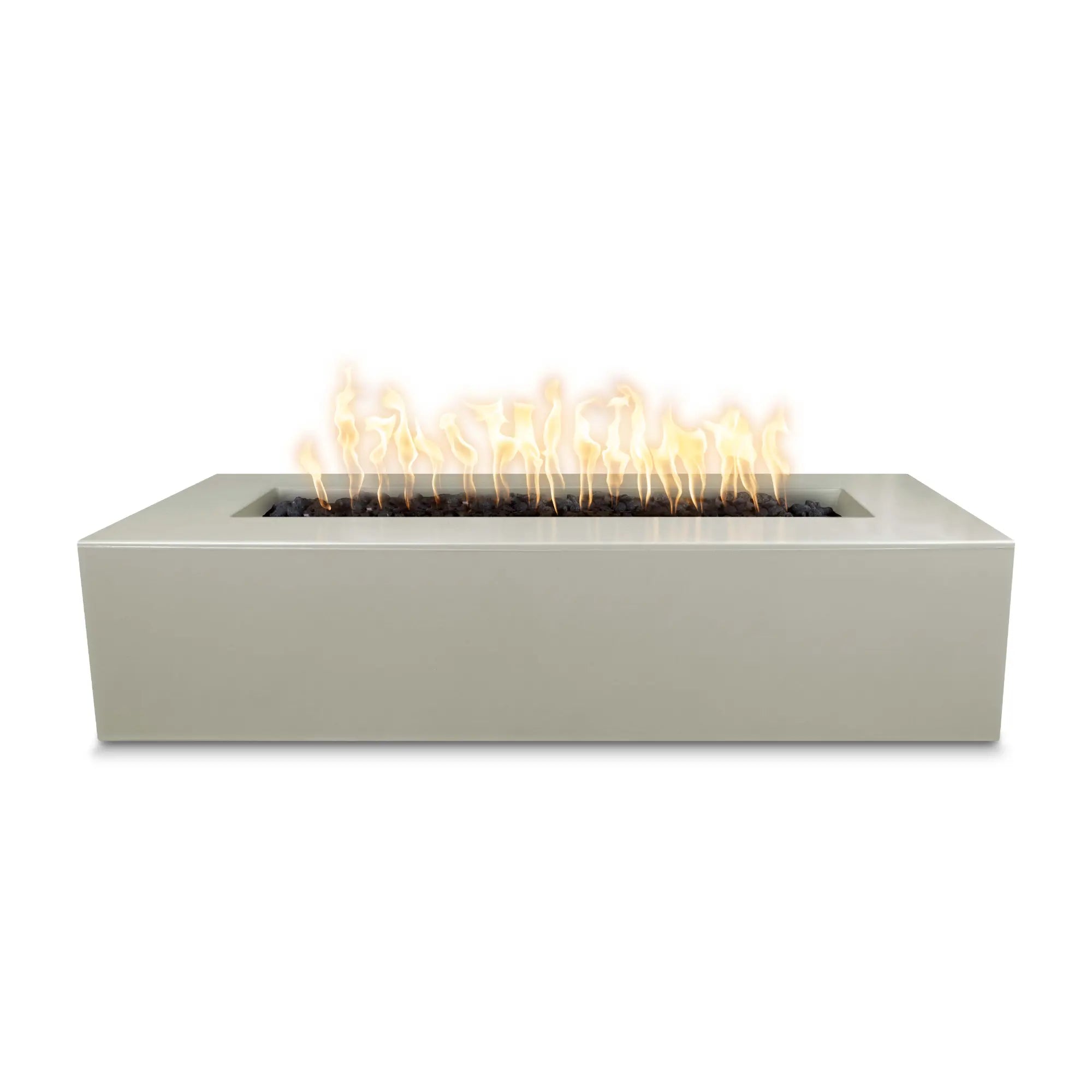 Regal 60" Rectangular Concrete Gas Fire Pit – The Outdoor Plus The Outdoor Plus