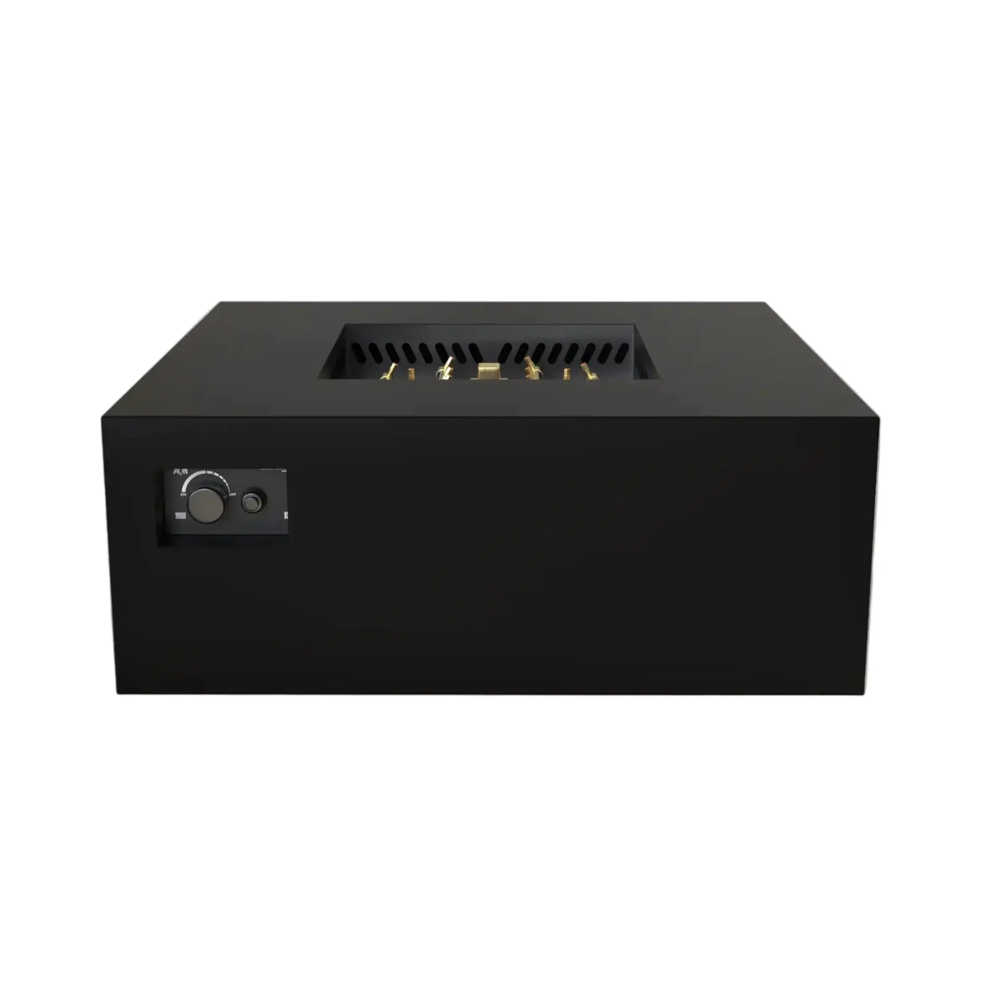 S40 AON 40″ Square Steel Gas Fire Table – Warming Trends Warming Trends