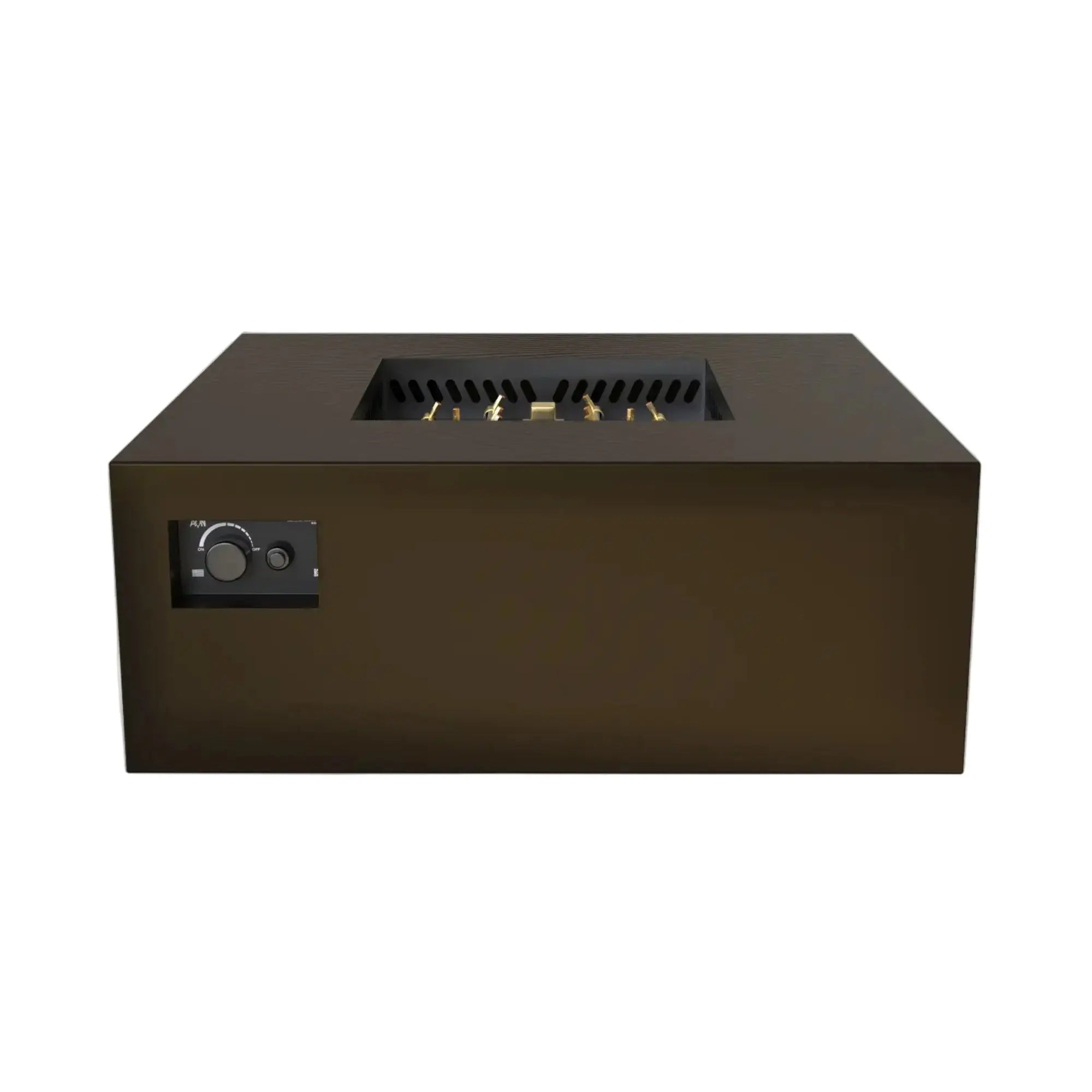 S40 AON 40″ Square Steel Gas Fire Table – Warming Trends Warming Trends
