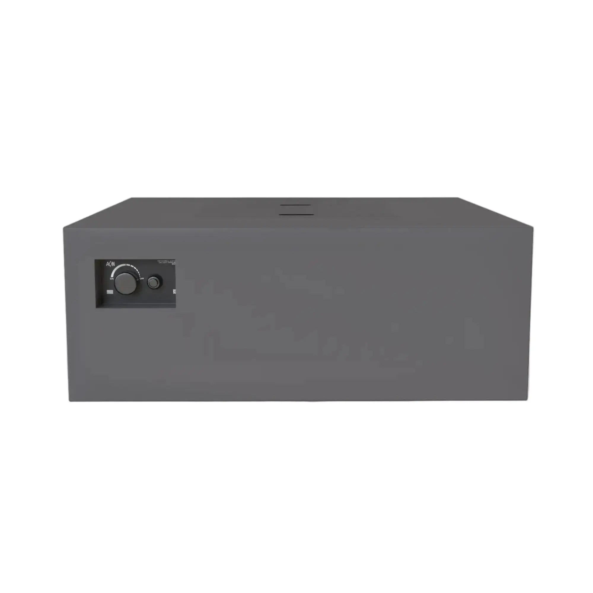 S40 AON 40″ Square Steel Gas Fire Table – Warming Trends Warming Trends
