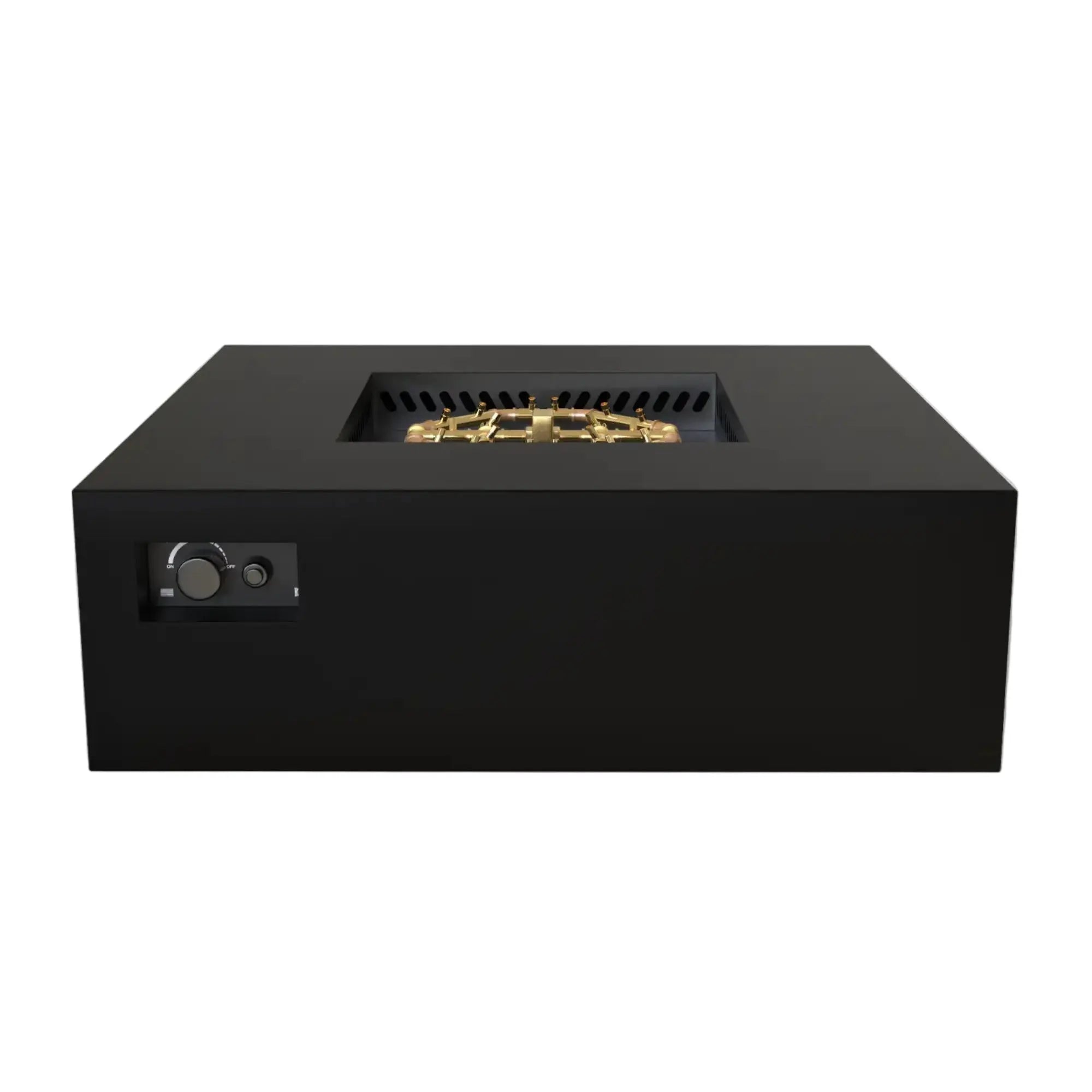 S48 AON 48″ Square Steel Gas Fire Table – Warming Trends Warming Trends