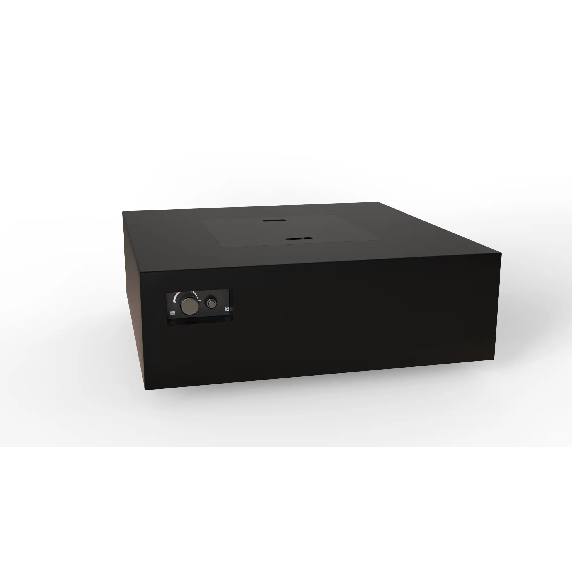 S48 AON 48″ Square Steel Gas Fire Table – Warming Trends