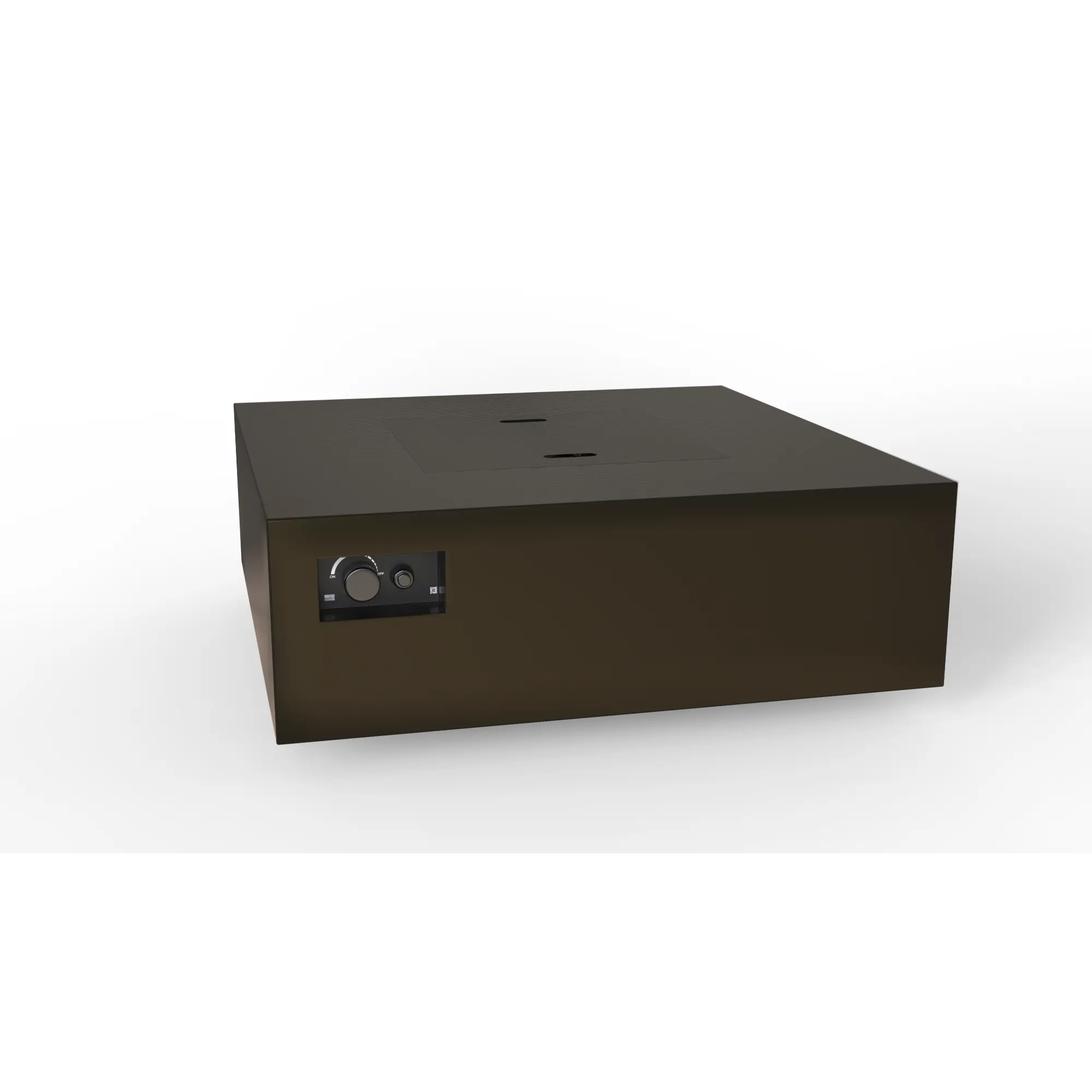 S48 AON 48″ Square Steel Gas Fire Table – Warming Trends