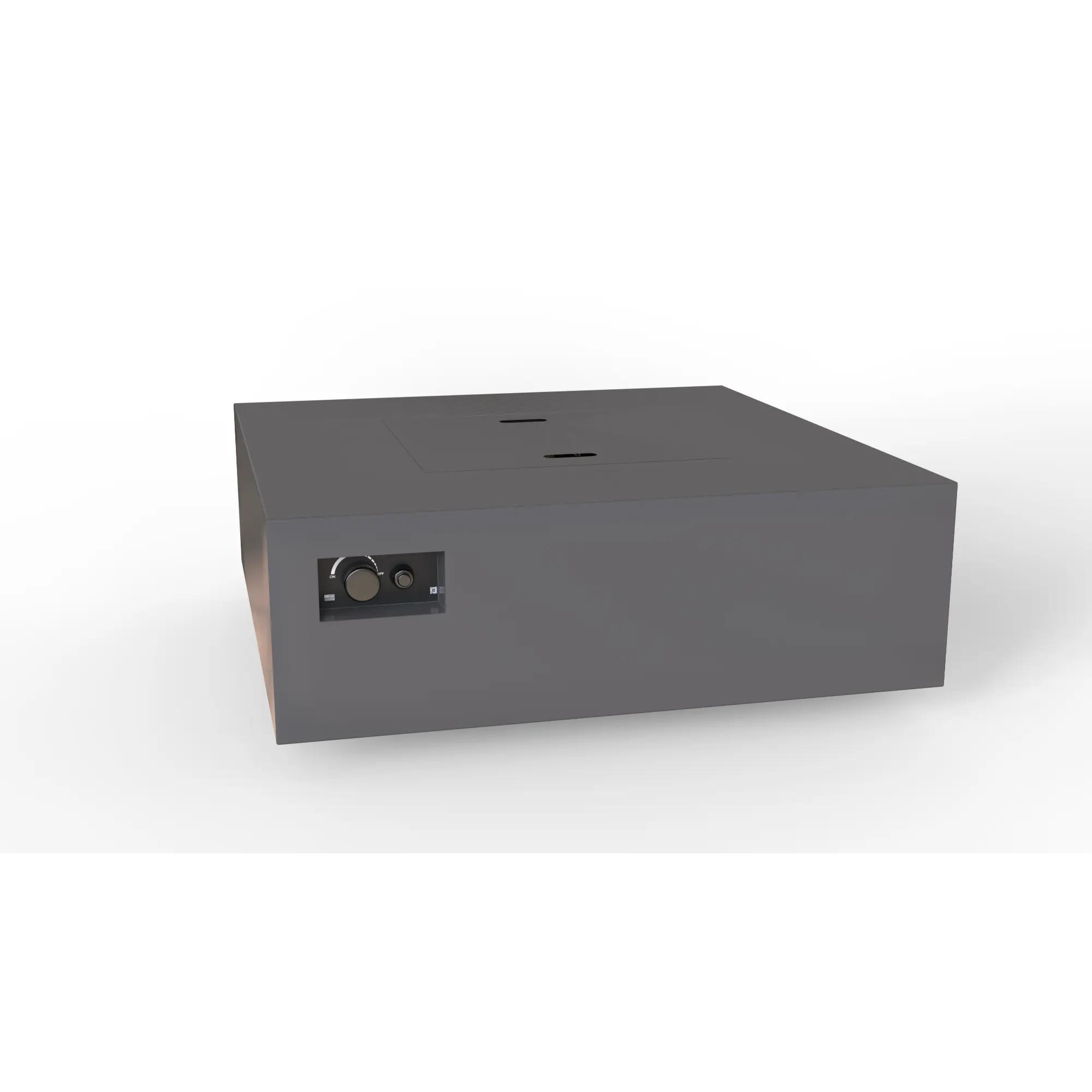 S48 AON 48″ Square Steel Gas Fire Table – Warming Trends