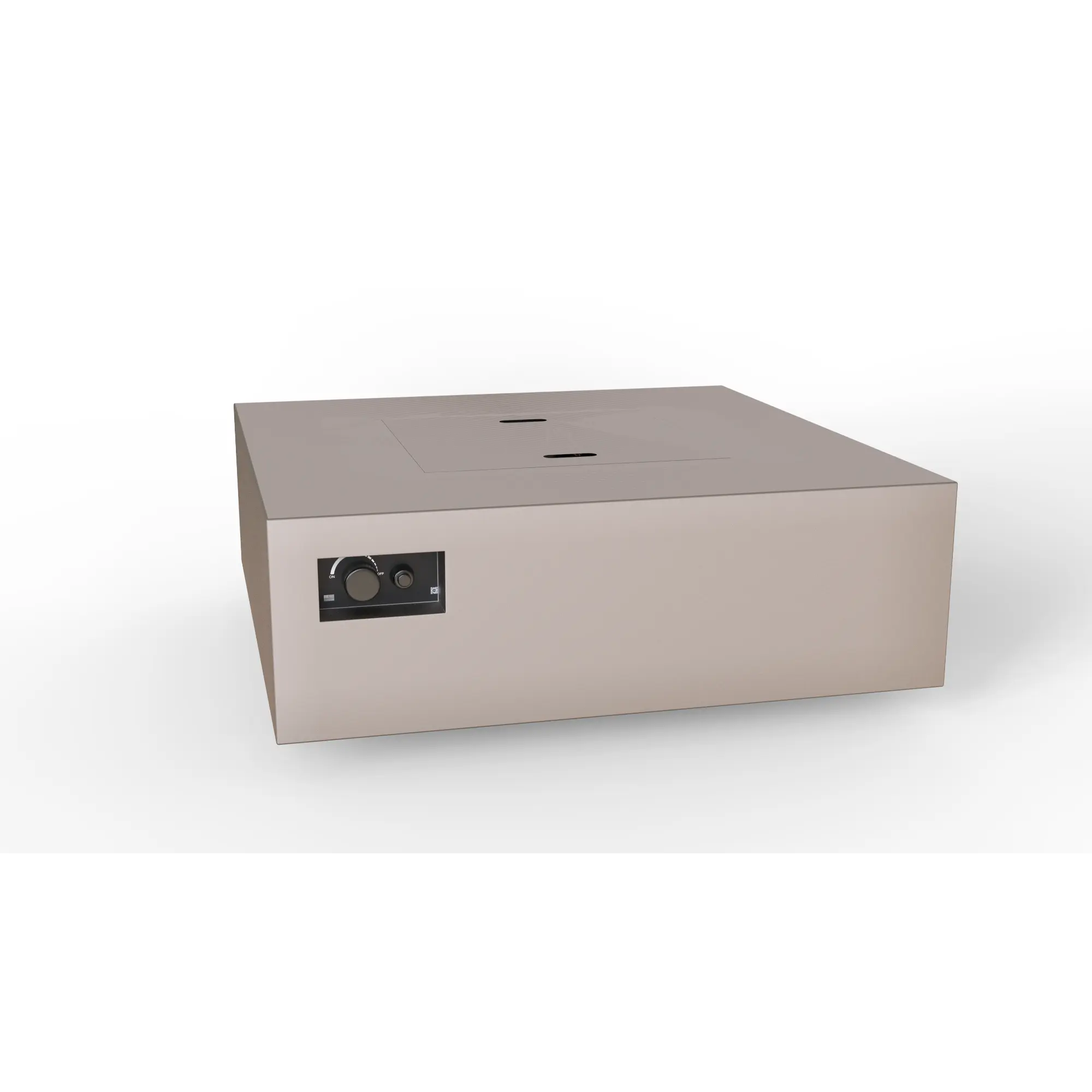 S48 AON 48″ Square Steel Gas Fire Table – Warming Trends