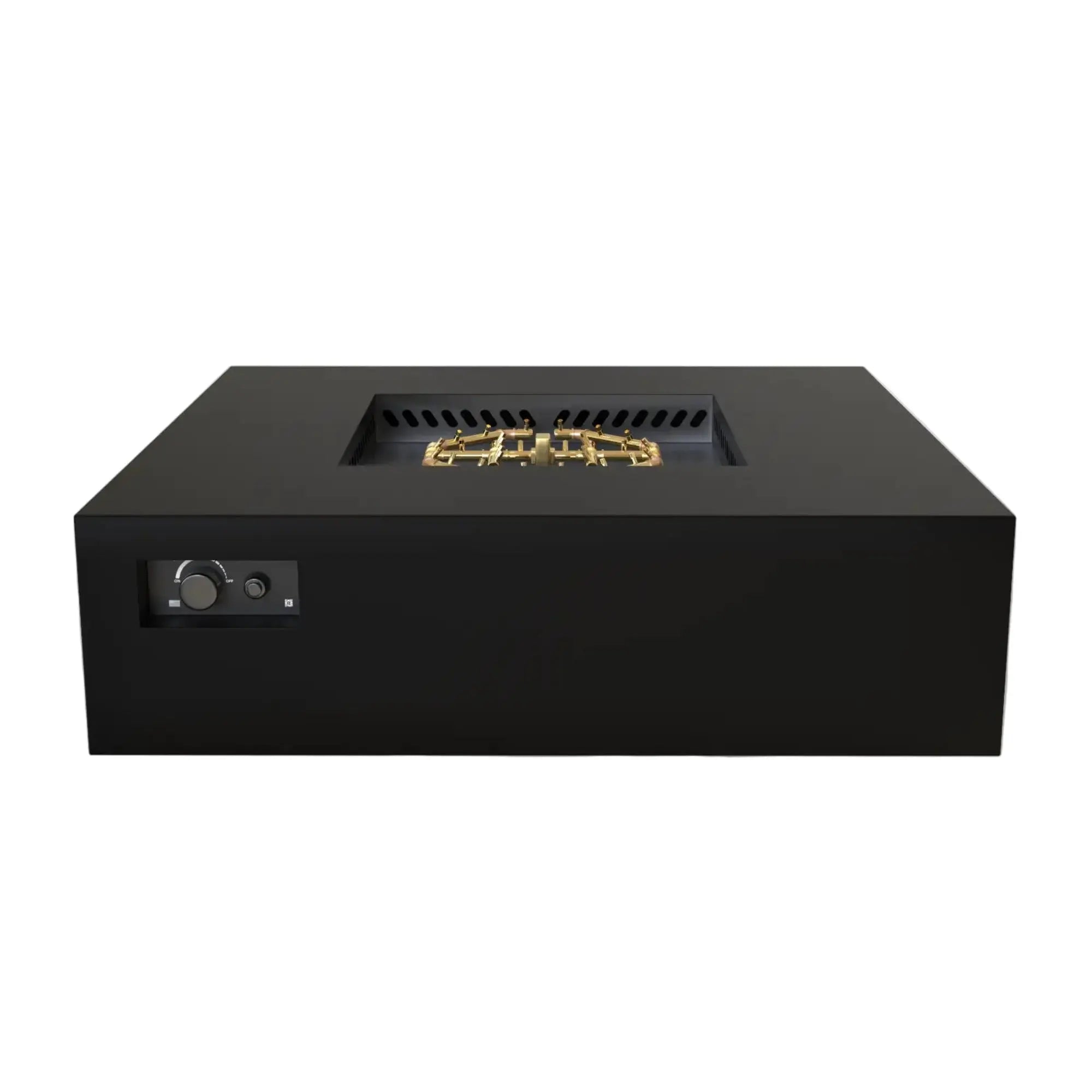 S56 AON 56″ Square Steel Gas Fire Table – Warming Trends Warming Trends