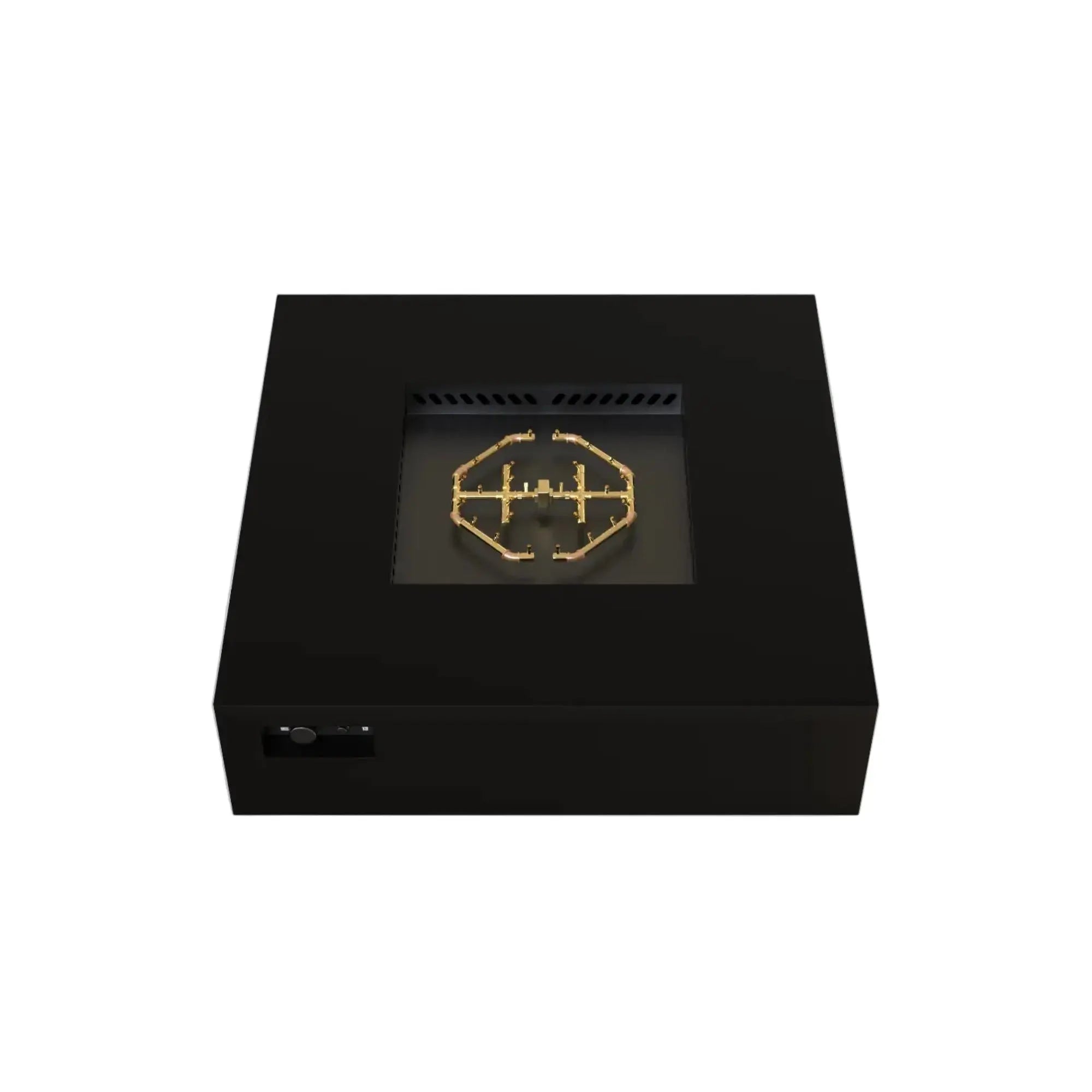 S56 AON 56″ Square Steel Gas Fire Table – Warming Trends Warming Trends
