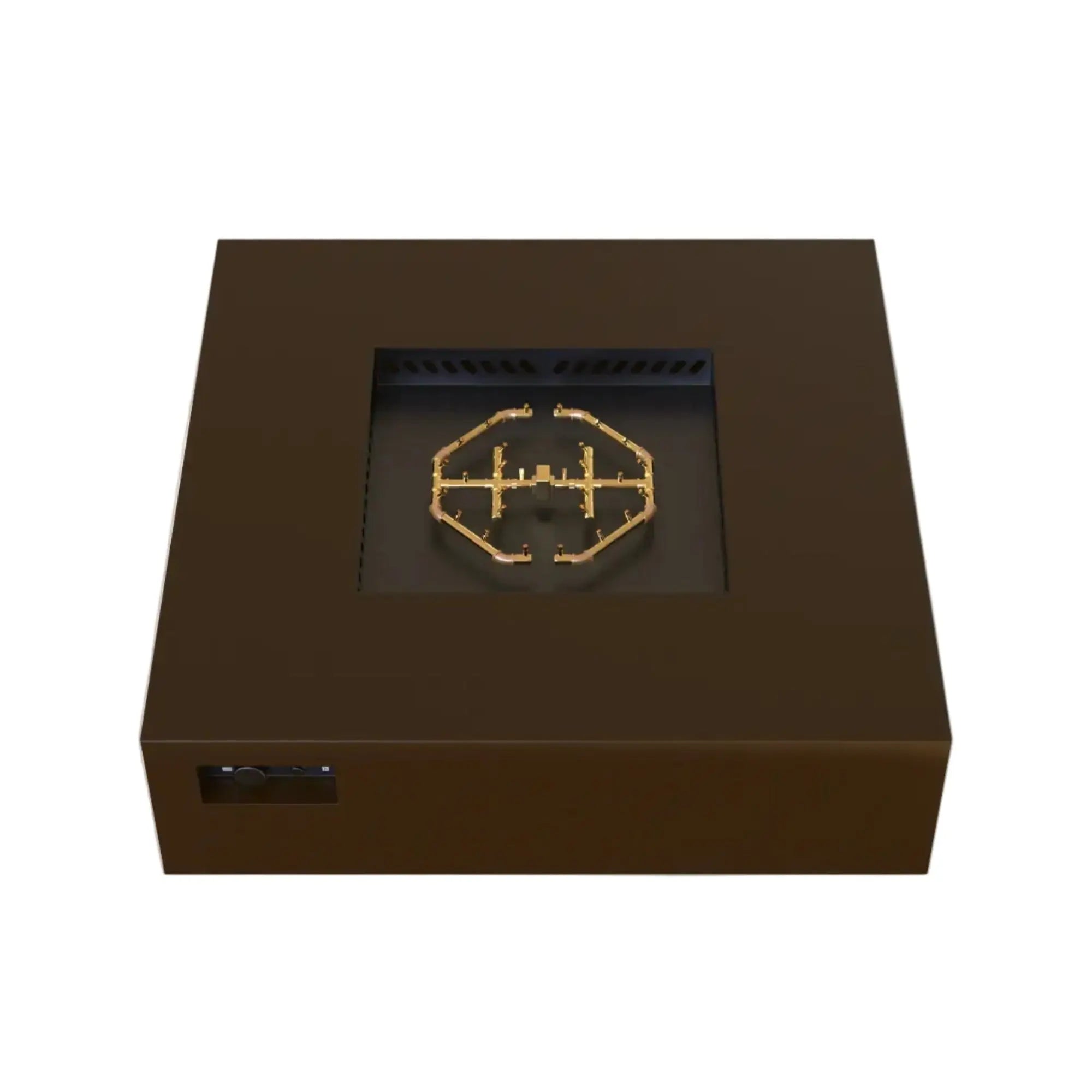 S56 AON 56″ Square Steel Gas Fire Table – Warming Trends Warming Trends