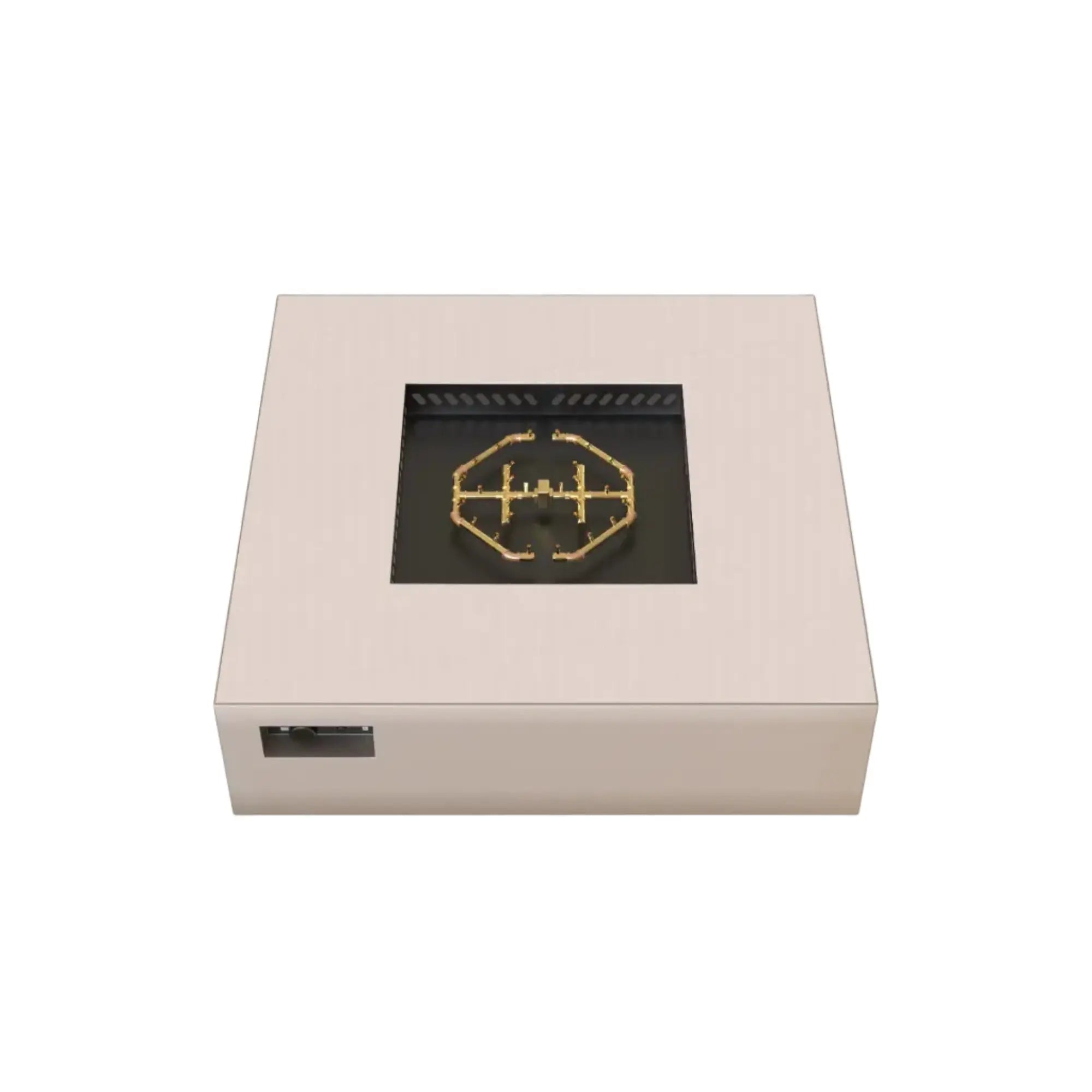 S56 AON 56″ Square Steel Gas Fire Table – Warming Trends Warming Trends