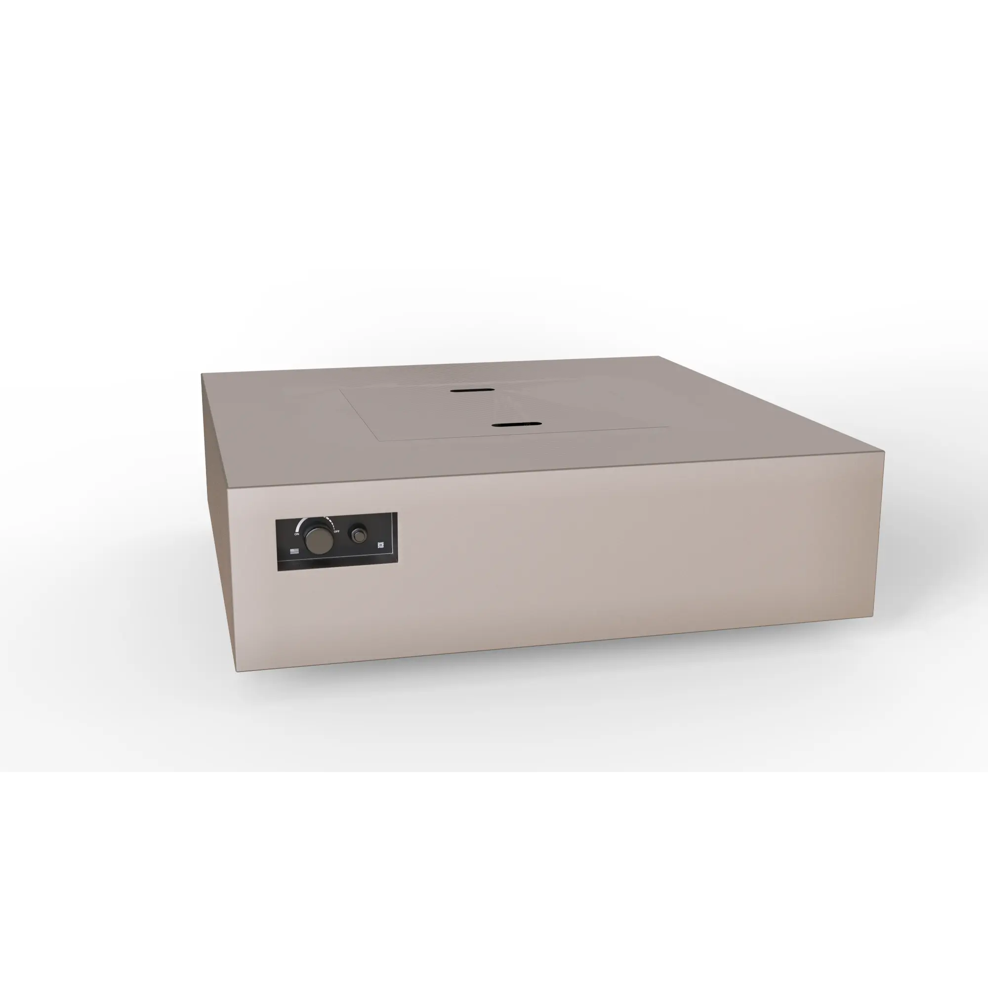 S56 AON 56″ Square Steel Gas Fire Table – Warming Trends