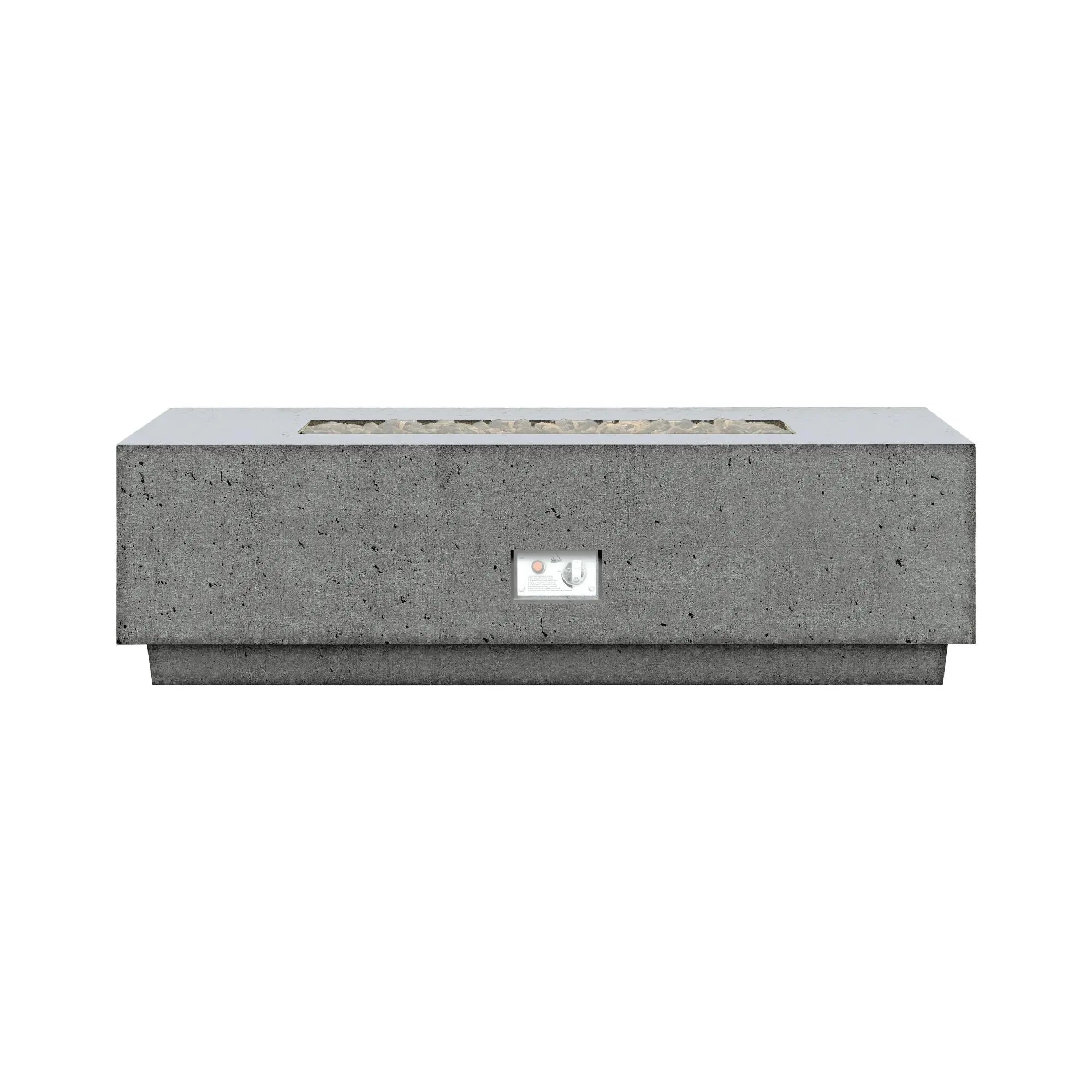 Sanctuary 56″ Rectangular Concrete Gas Fire Table – SAN130 – by Firegear Firegear