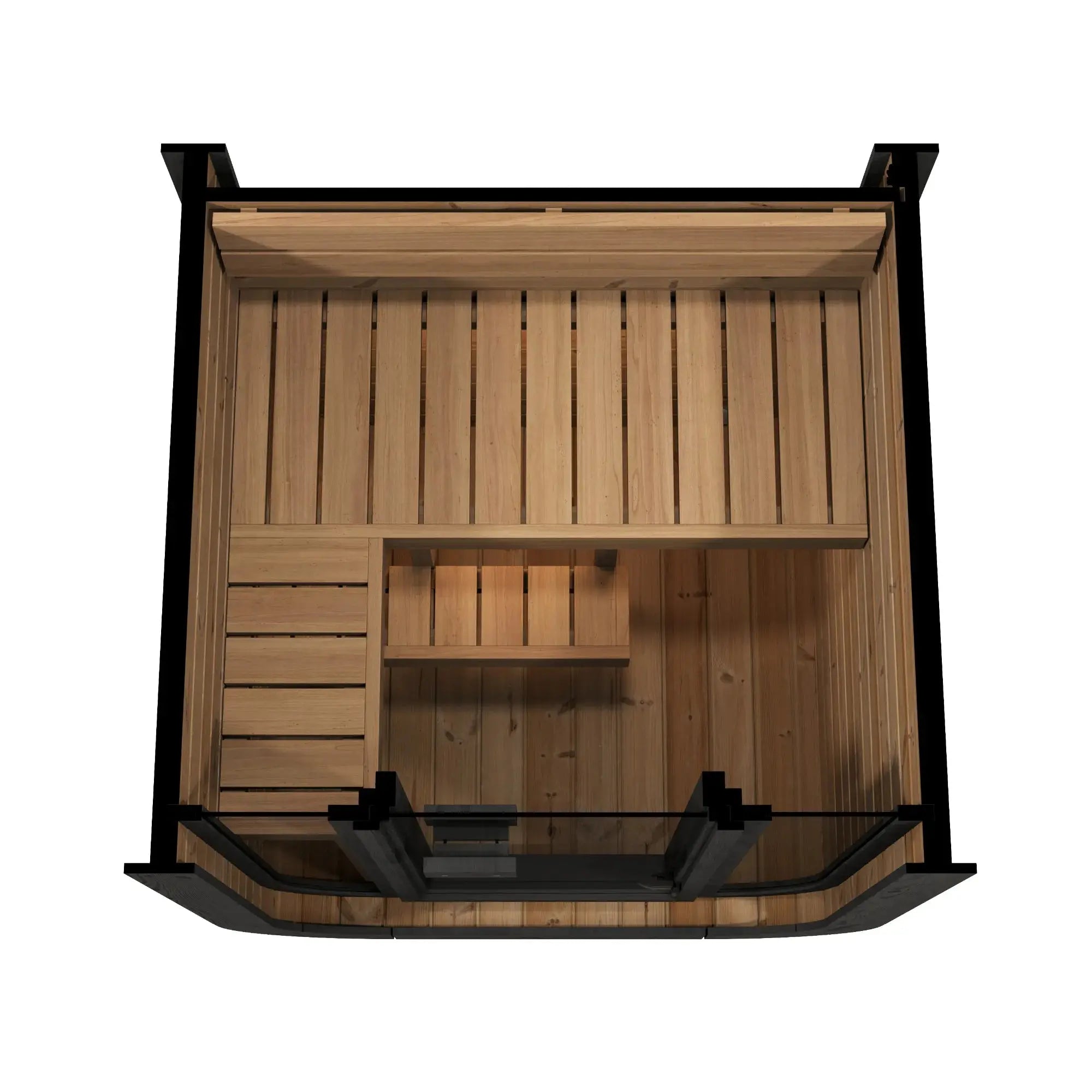 SaunaLife Model CL3G Cube Series Outdoor Sauna Kit SaunaLife