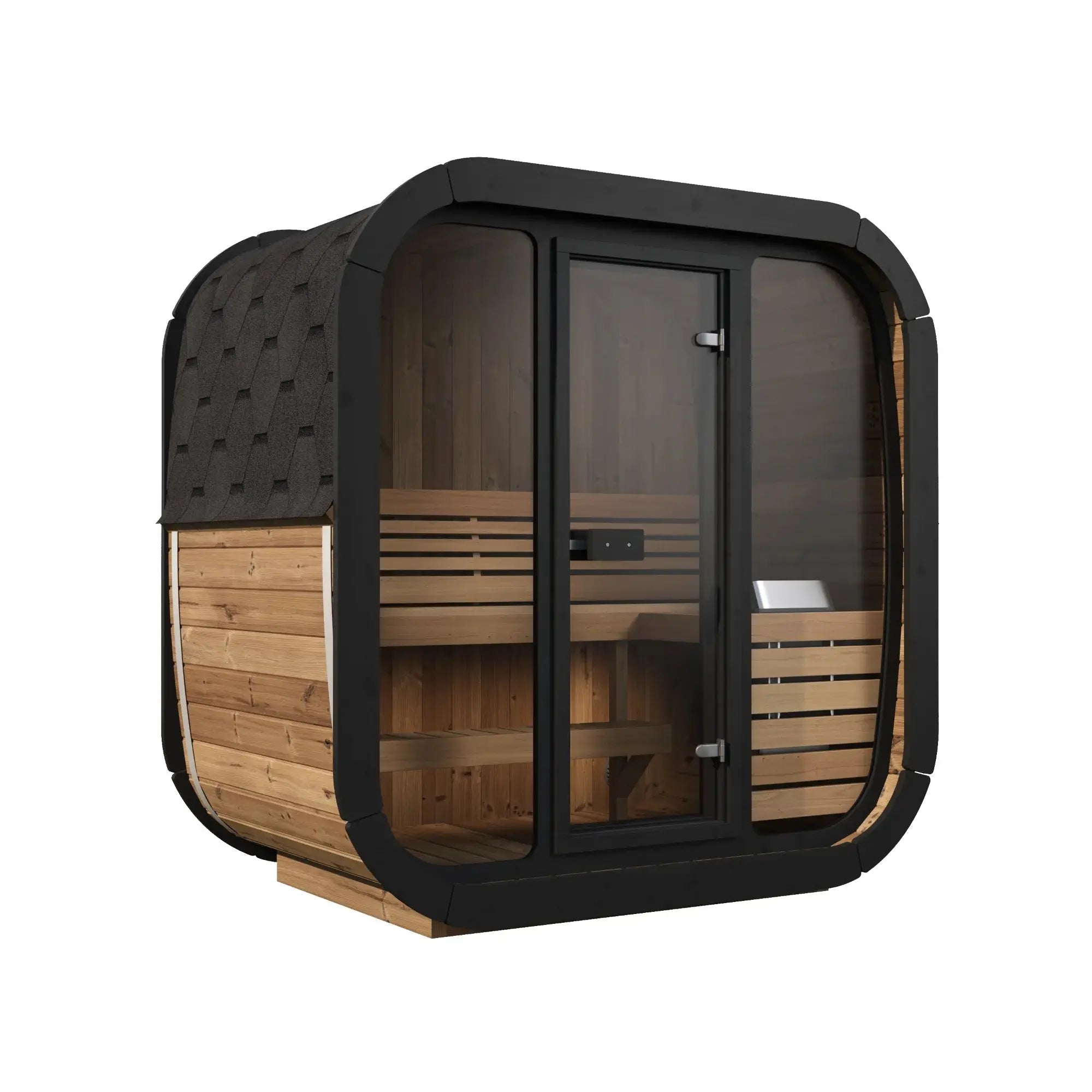 SaunaLife Model CL4G Cube Series Outdoor Sauna Kit SaunaLife