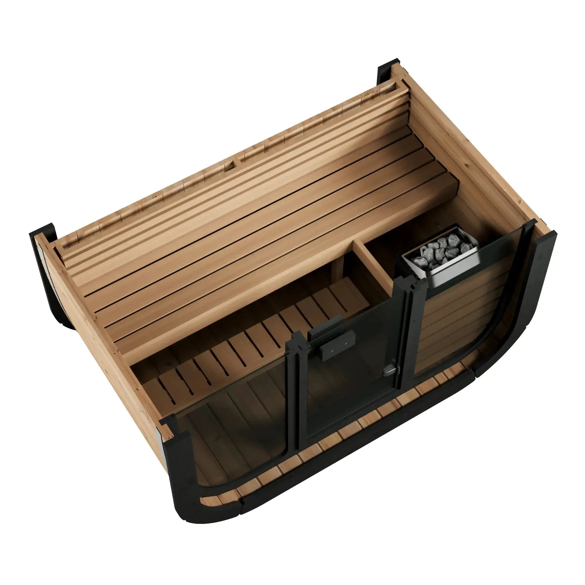 SaunaLife Model CL4G Cube Series Outdoor Sauna Kit SaunaLife