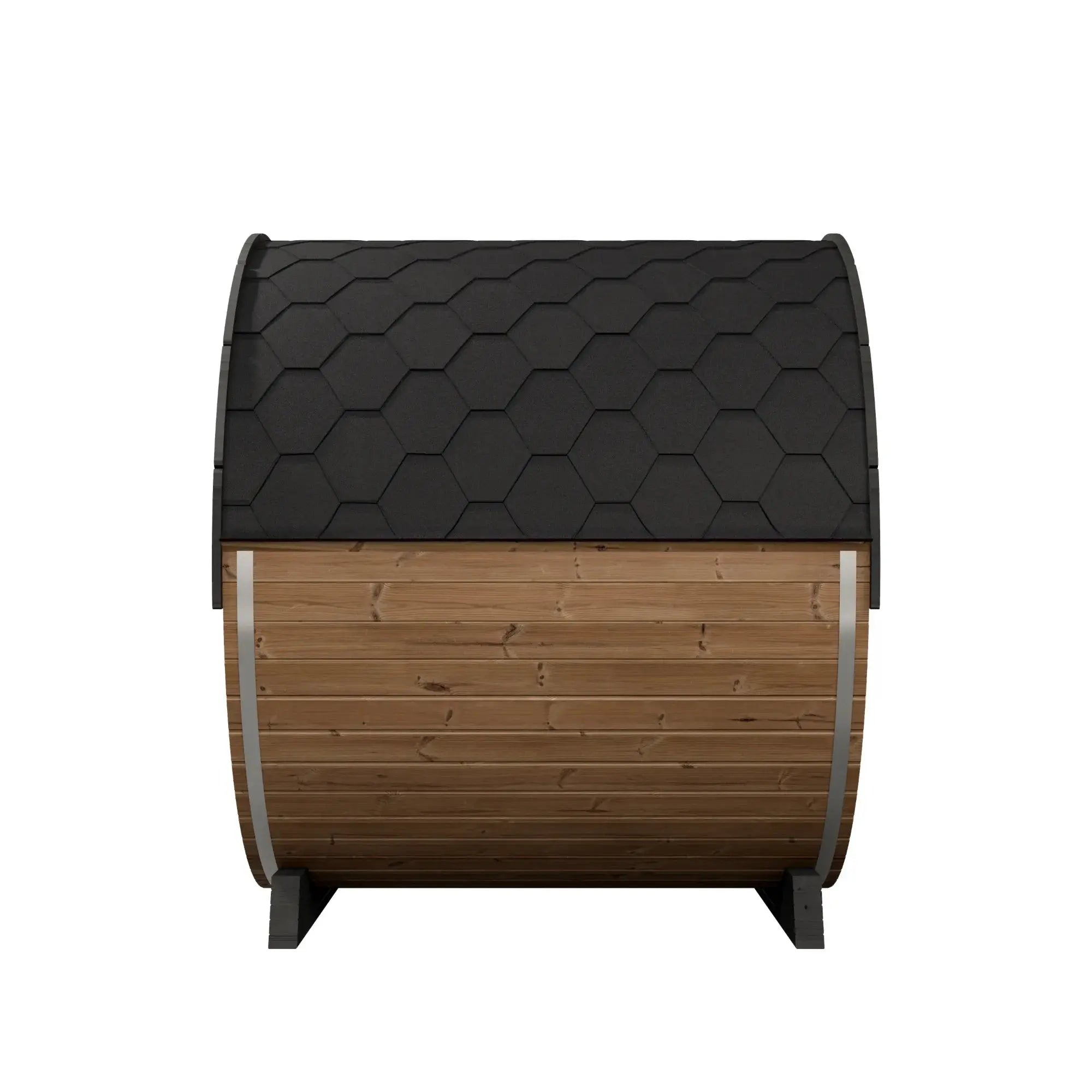 SaunaLife Model EE8 Ergo Elegance Series Outdoor Sauna Barrel Kit SaunaLife