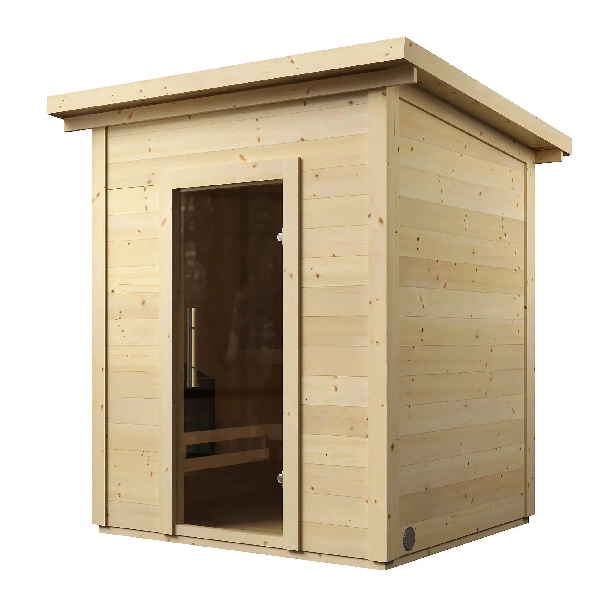 SaunaLife Model G2 Garden Series Outdoor Home Sauna Kit SaunaLife