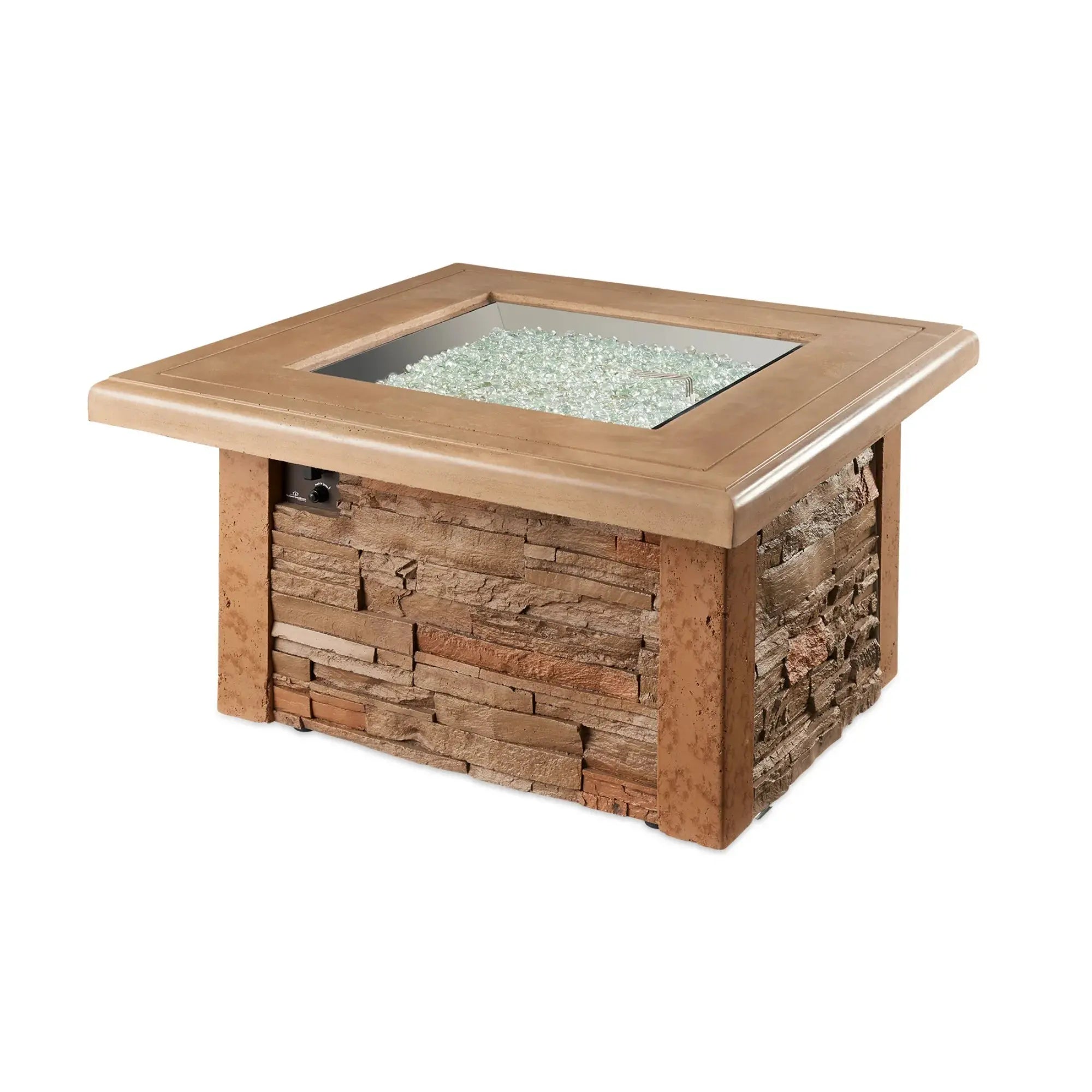 Sierra 43.5″ Square Gas Fire Pit Table – The Outdoor GreatRoom Company The Outdoor GreatRoom Company