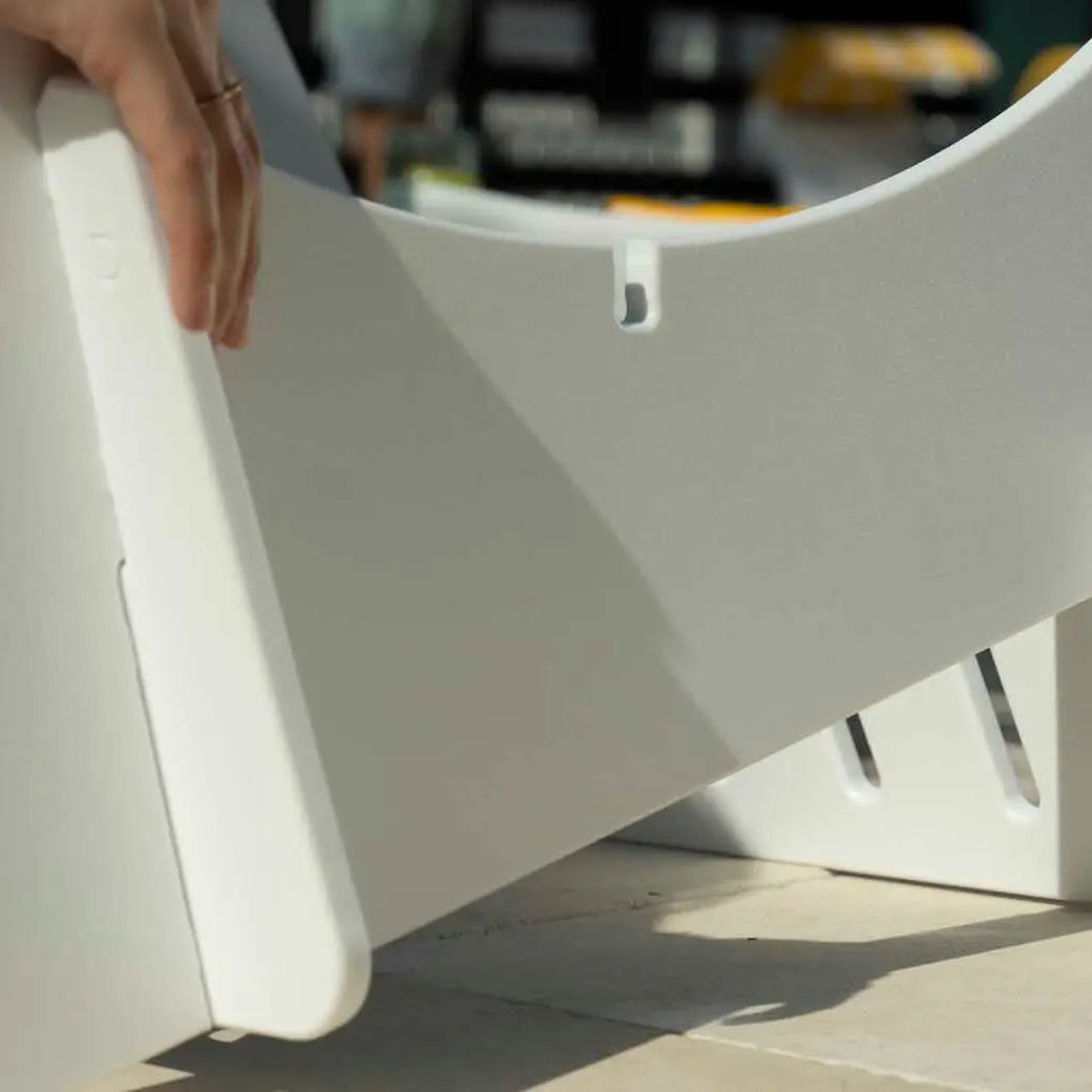 Ledge Lounger Signature Lowback Chair Riser Resin In-Pool Riser - view 6