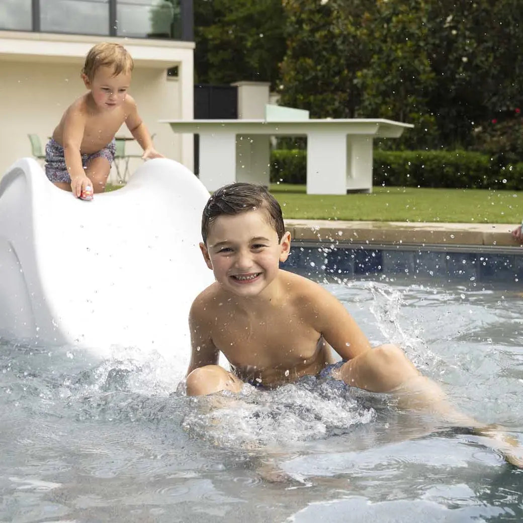 Ledge Lounger Signature Slide 55" Resin Tanning Ledge Pool Slide - view 5