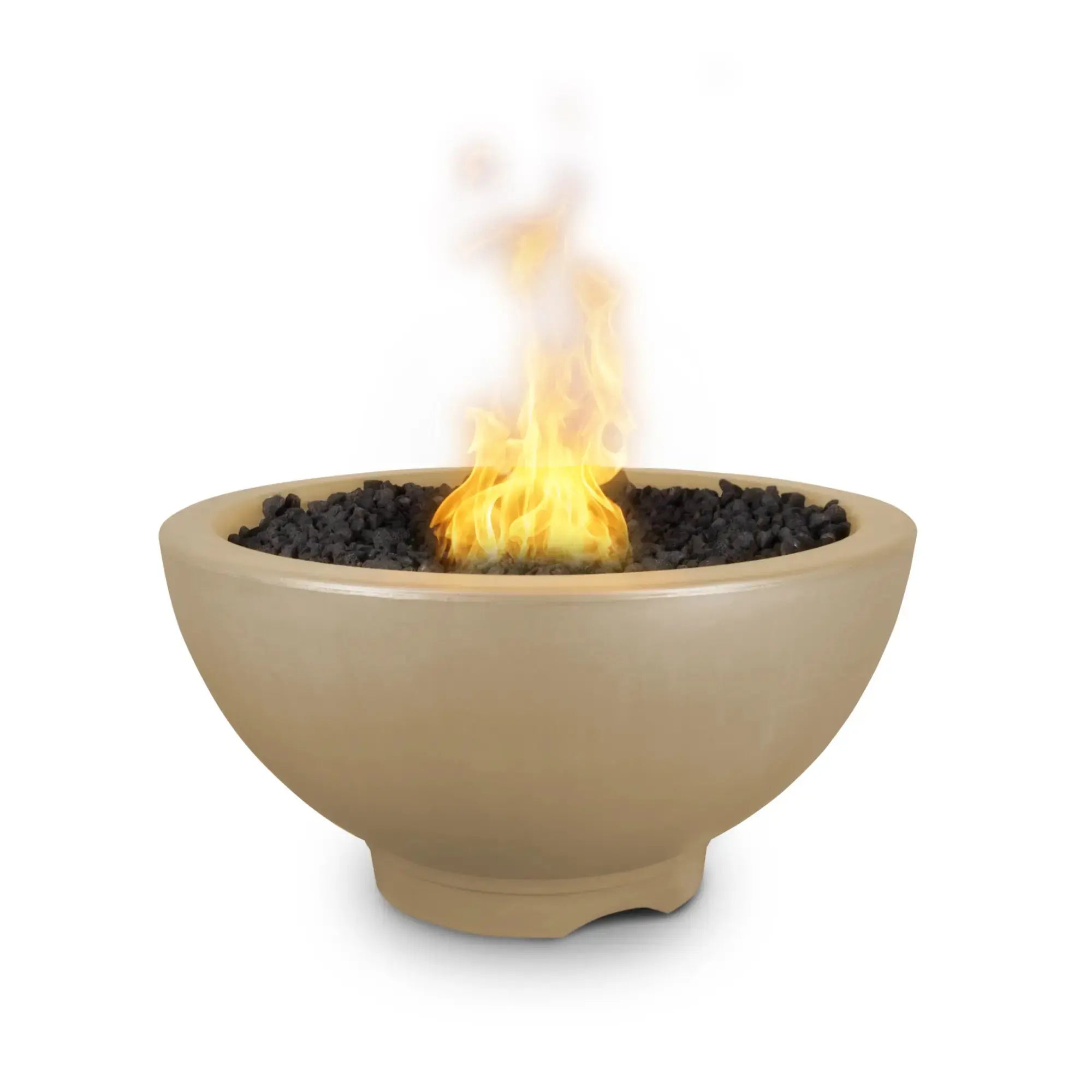 Sonoma 38" Round Concrete Gas Fire Pit – The Outdoor Plus The Outdoor Plus