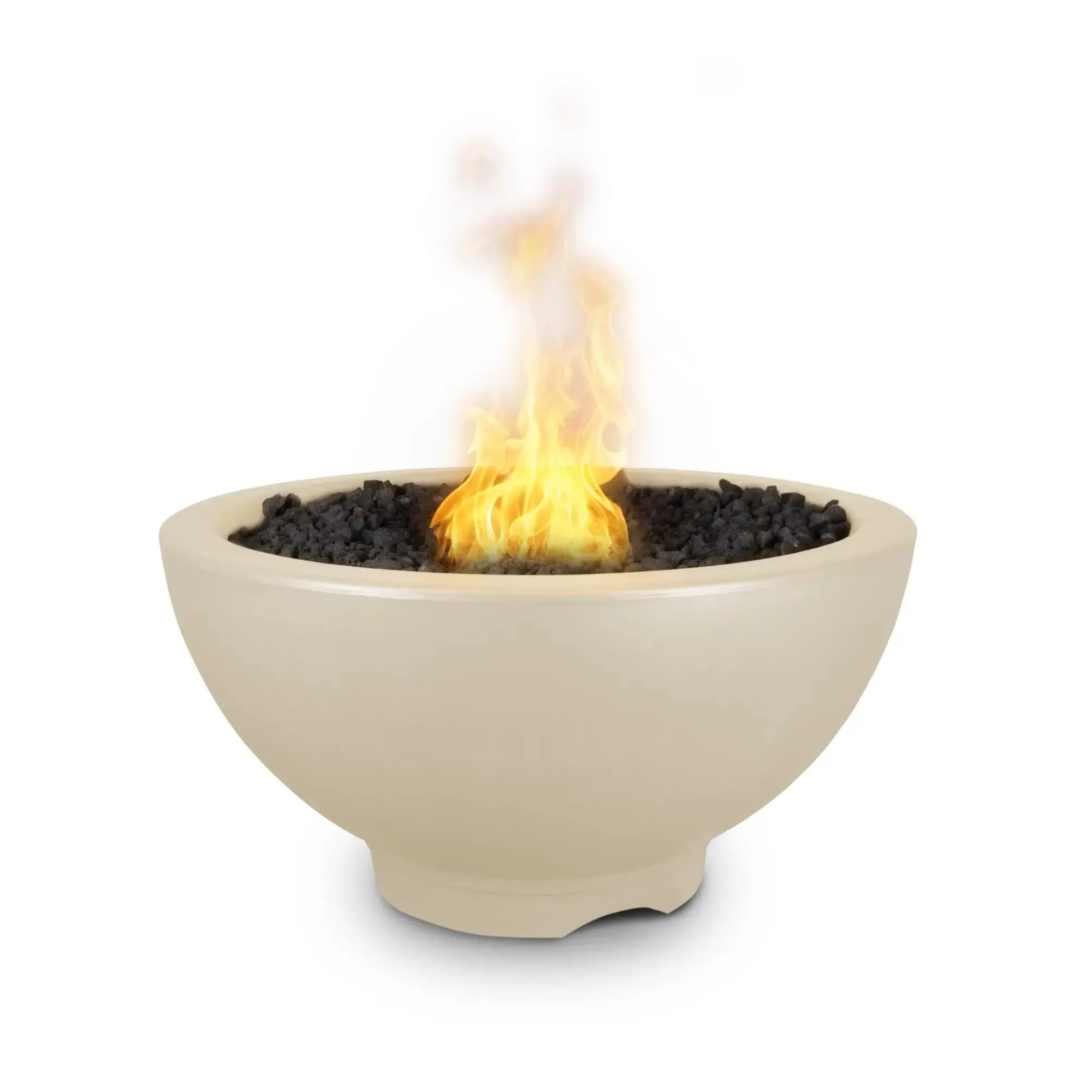 Sonoma 38" Round Concrete Gas Fire Pit – The Outdoor Plus The Outdoor Plus