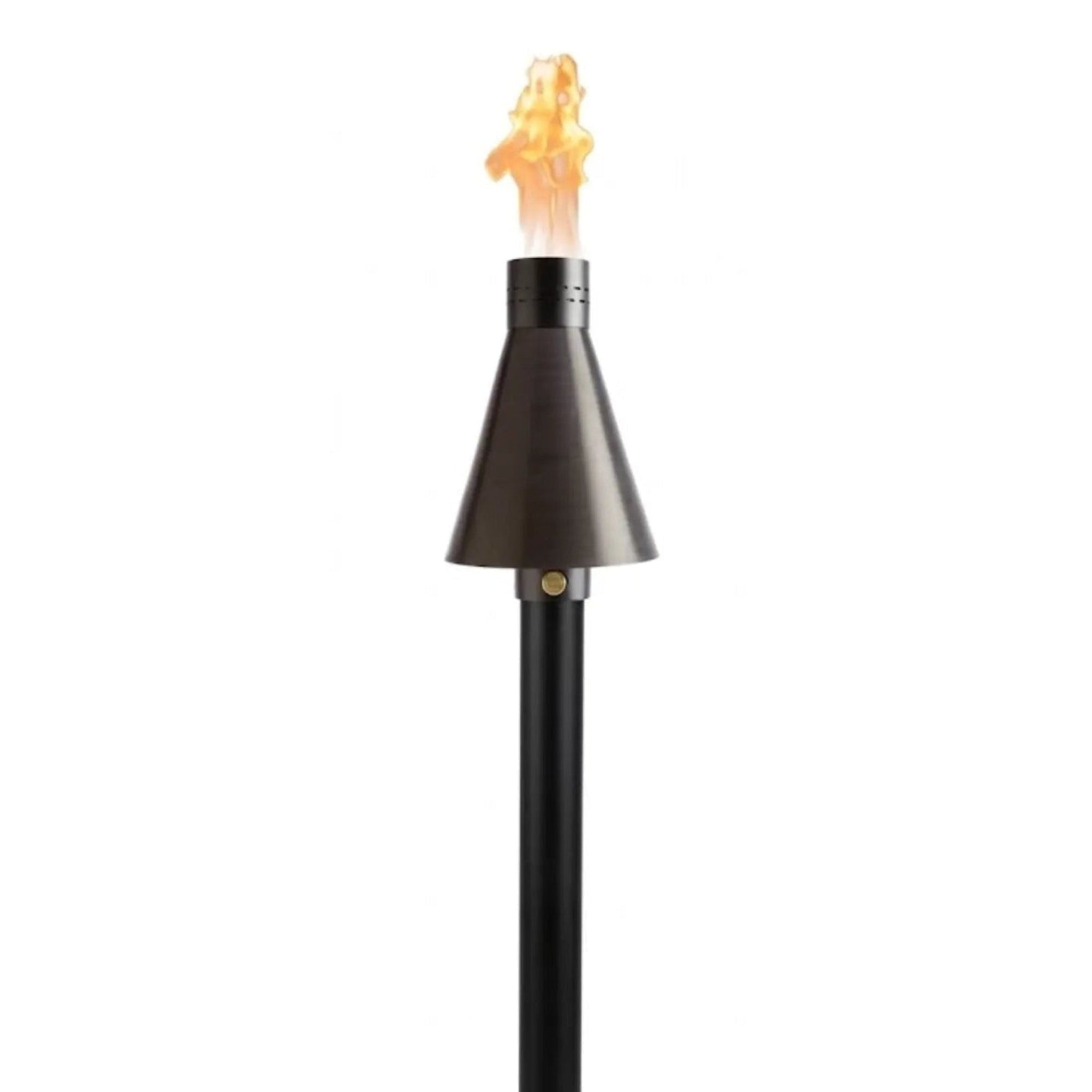 HPC TK Torch – Black Aluminum – Match Lit – Natural Gas – 96" Post