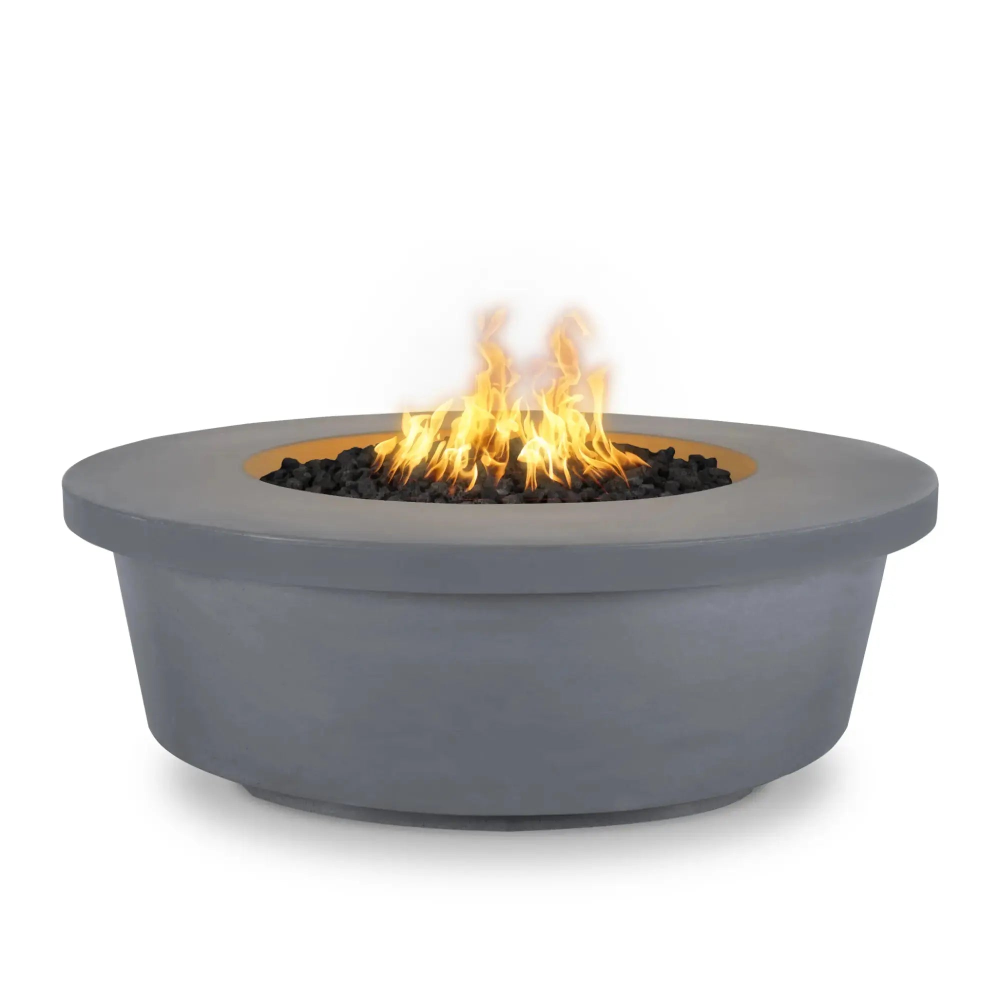Tempe 48" Round Concrete Gas Fire Pit – The Outdoor Plus The Outdoor Plus