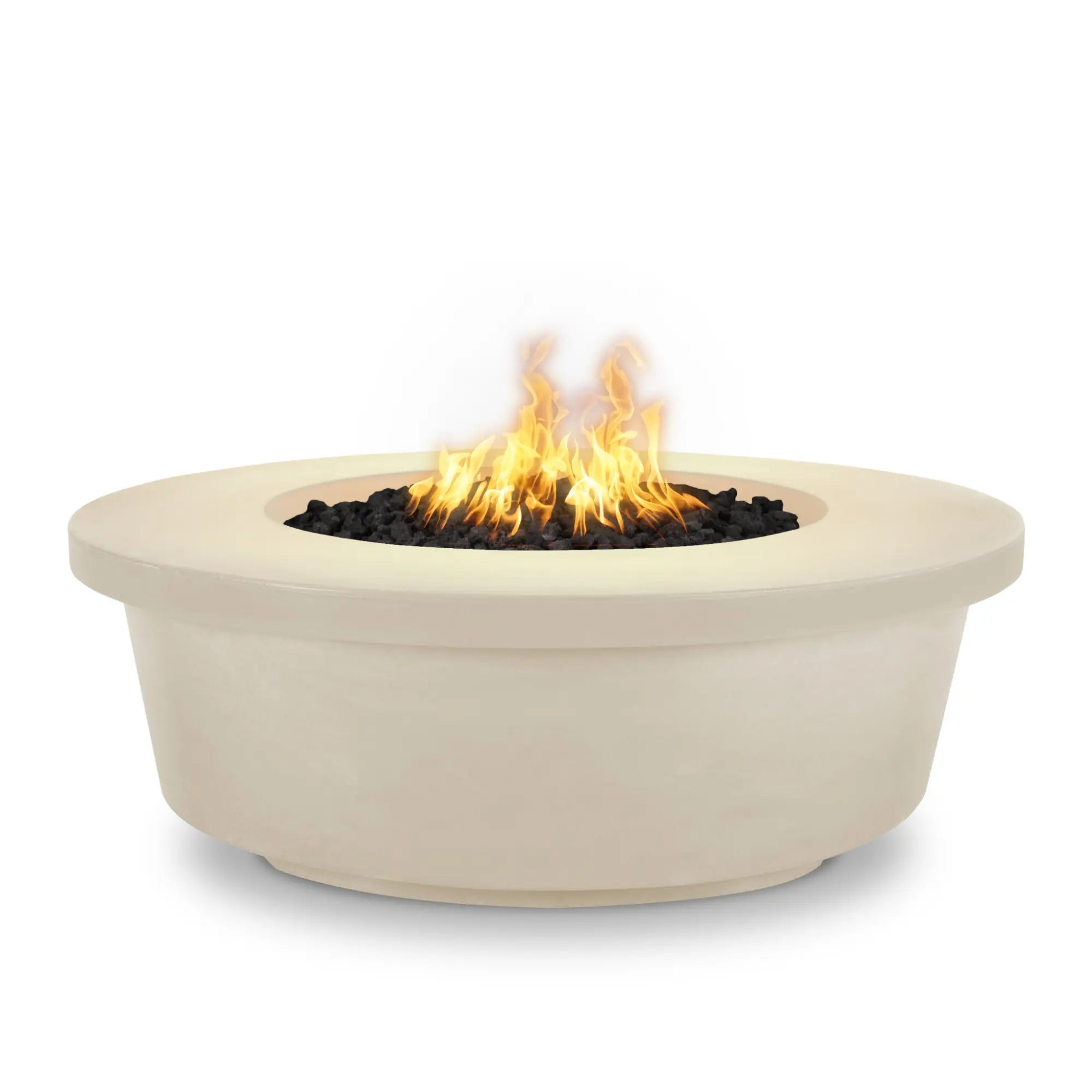 Tempe 48" Round Concrete Gas Fire Pit – The Outdoor Plus The Outdoor Plus