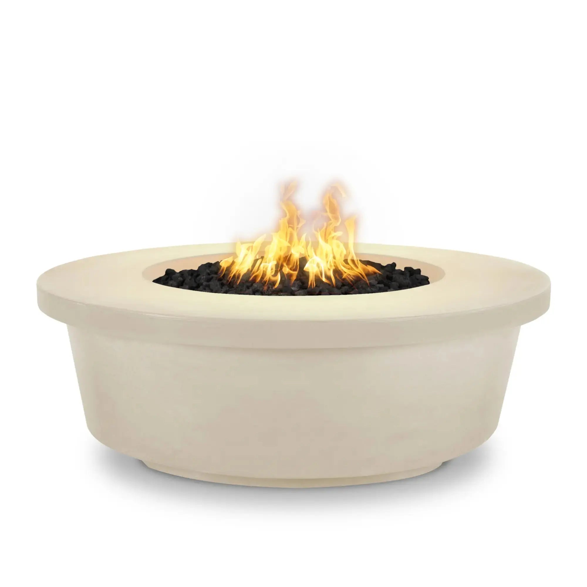 Tempe 48" Round Concrete Gas Fire Pit – The Outdoor Plus The Outdoor Plus