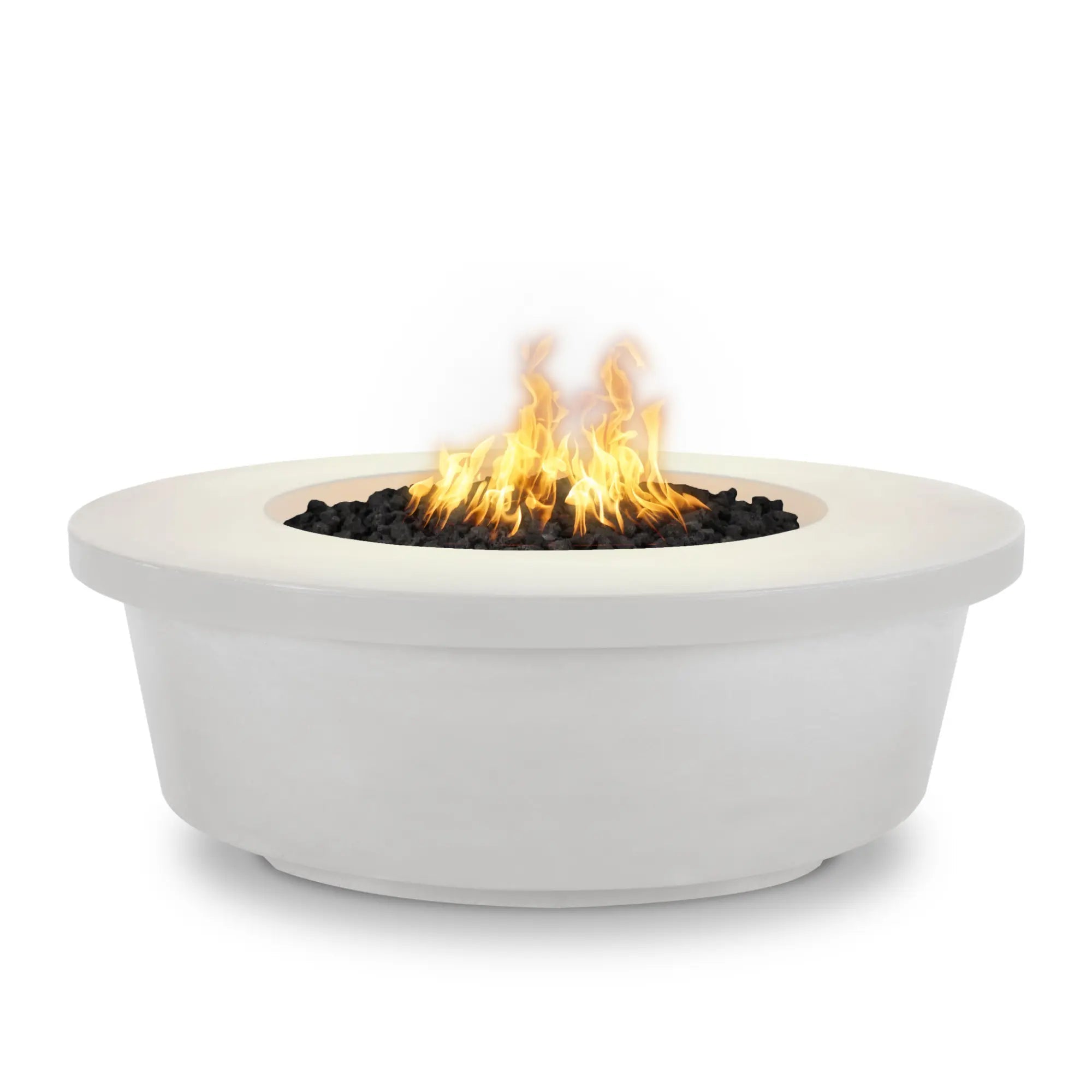Tempe 48" Round Concrete Gas Fire Pit – The Outdoor Plus The Outdoor Plus