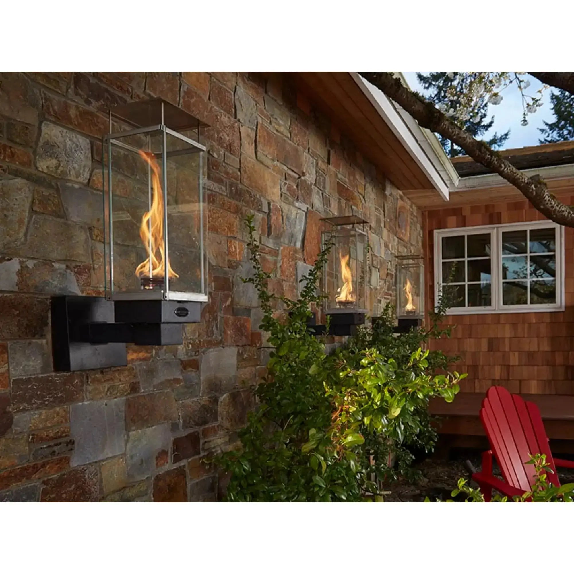 Tempest Torch – 24V Electronic Ignition – Natural Gas Outdoor Gas Flame Torch (Model 94900745) Fire Garden